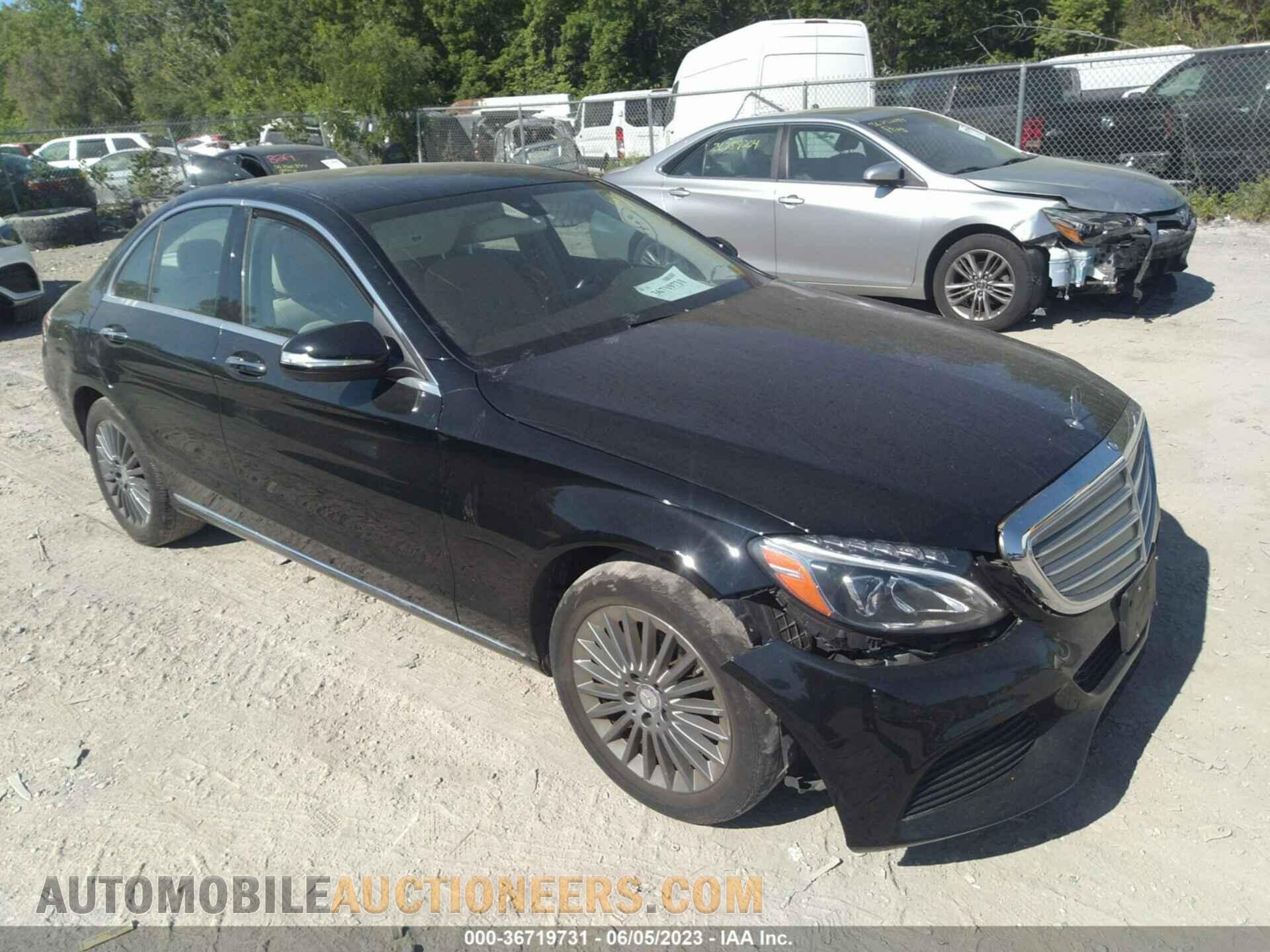 55SWF4KB6FU024679 MERCEDES-BENZ C-CLASS 2015