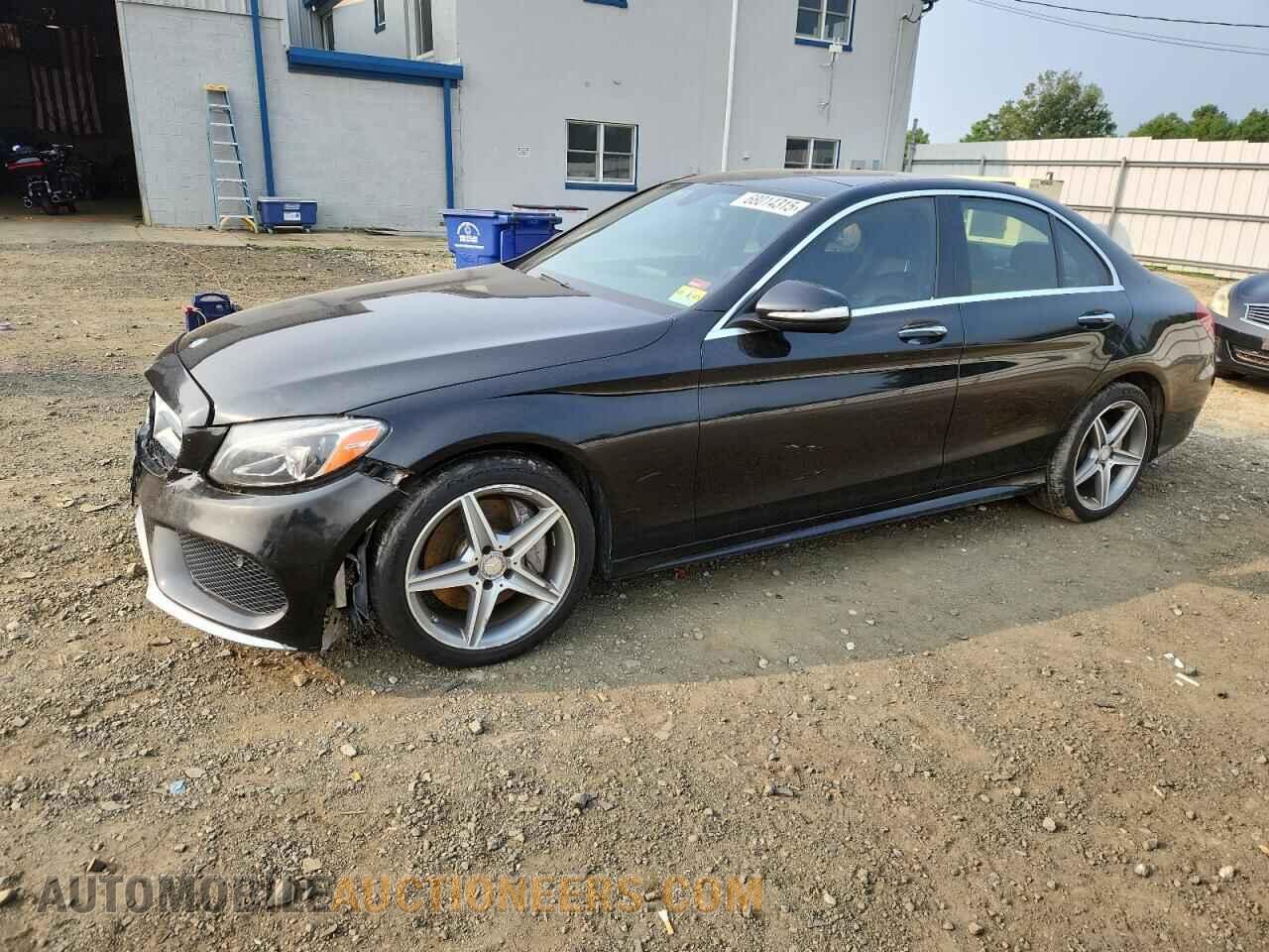 55SWF4KB6FU028232 MERCEDES-BENZ C-CLASS 2015