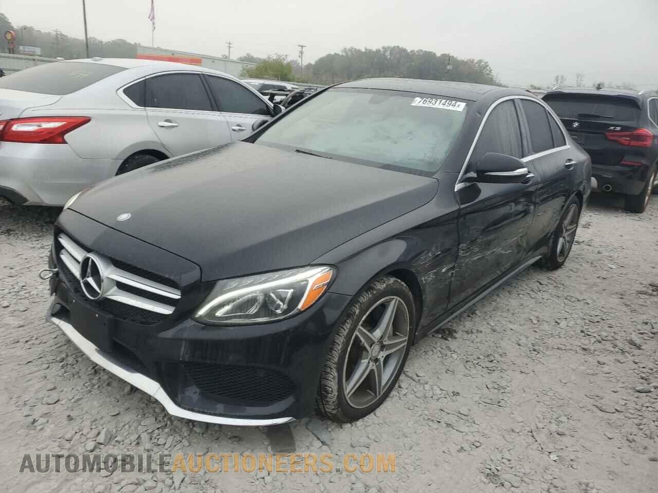55SWF4KB6FU028537 MERCEDES-BENZ C-CLASS 2015