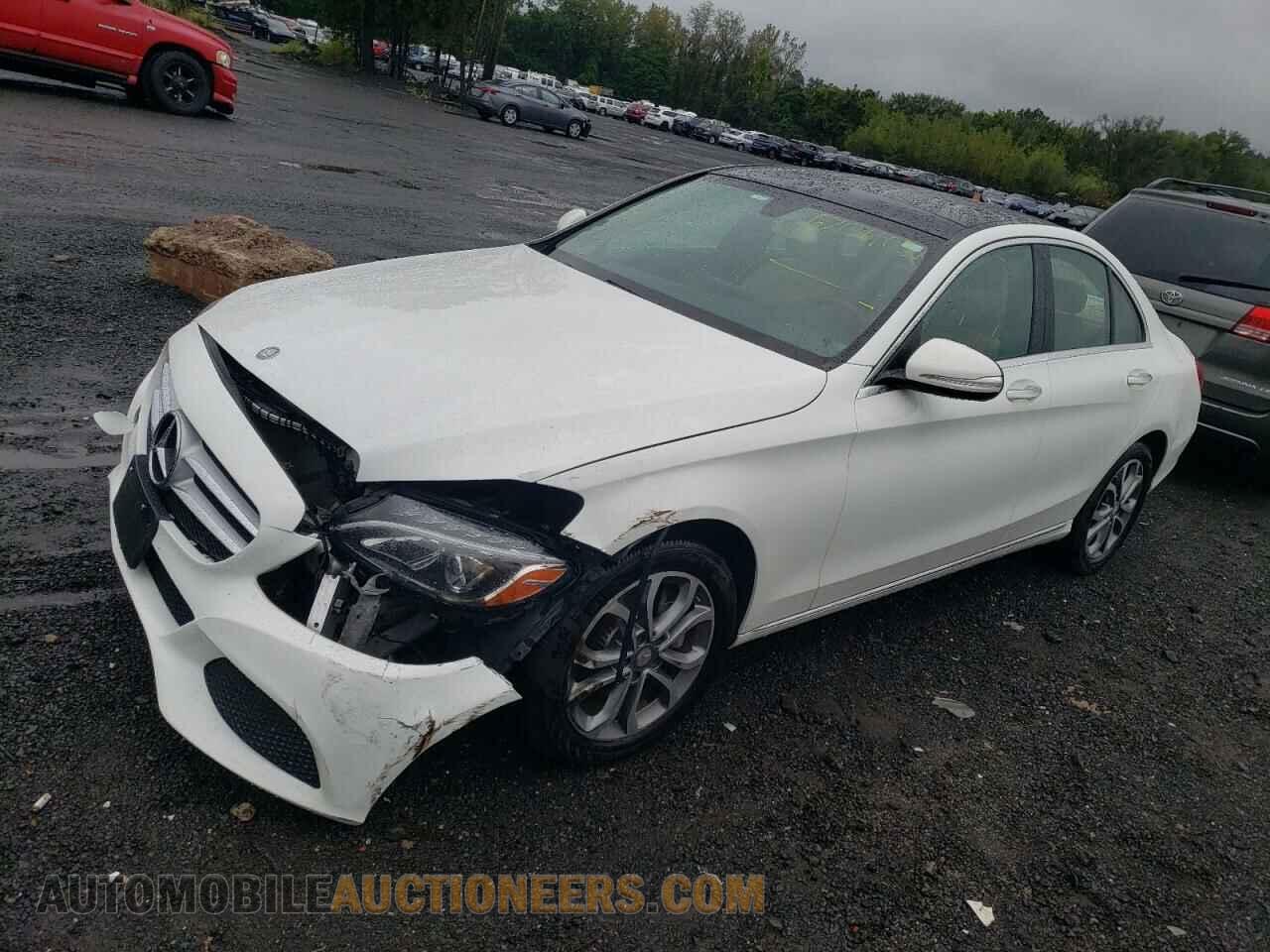55SWF4KB6FU028585 MERCEDES-BENZ C-CLASS 2015
