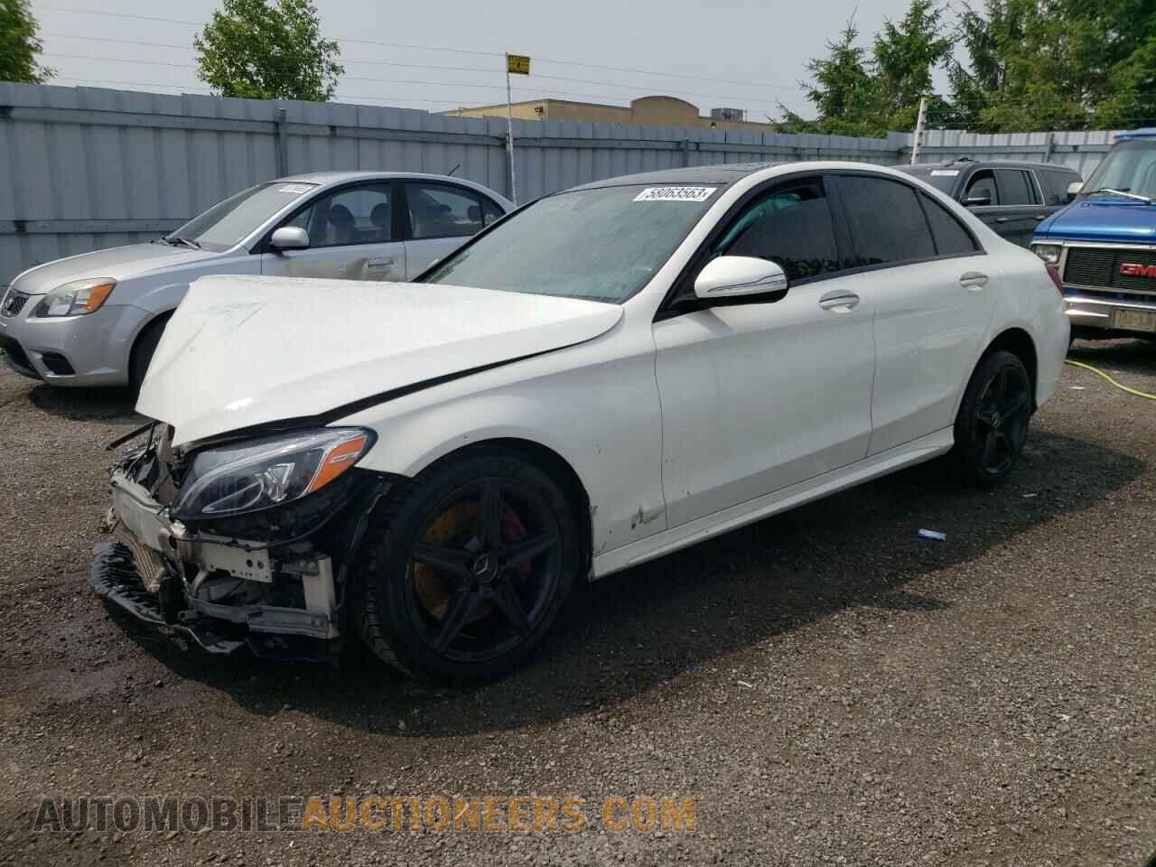 55SWF4KB6FU029526 MERCEDES-BENZ C-CLASS 2015