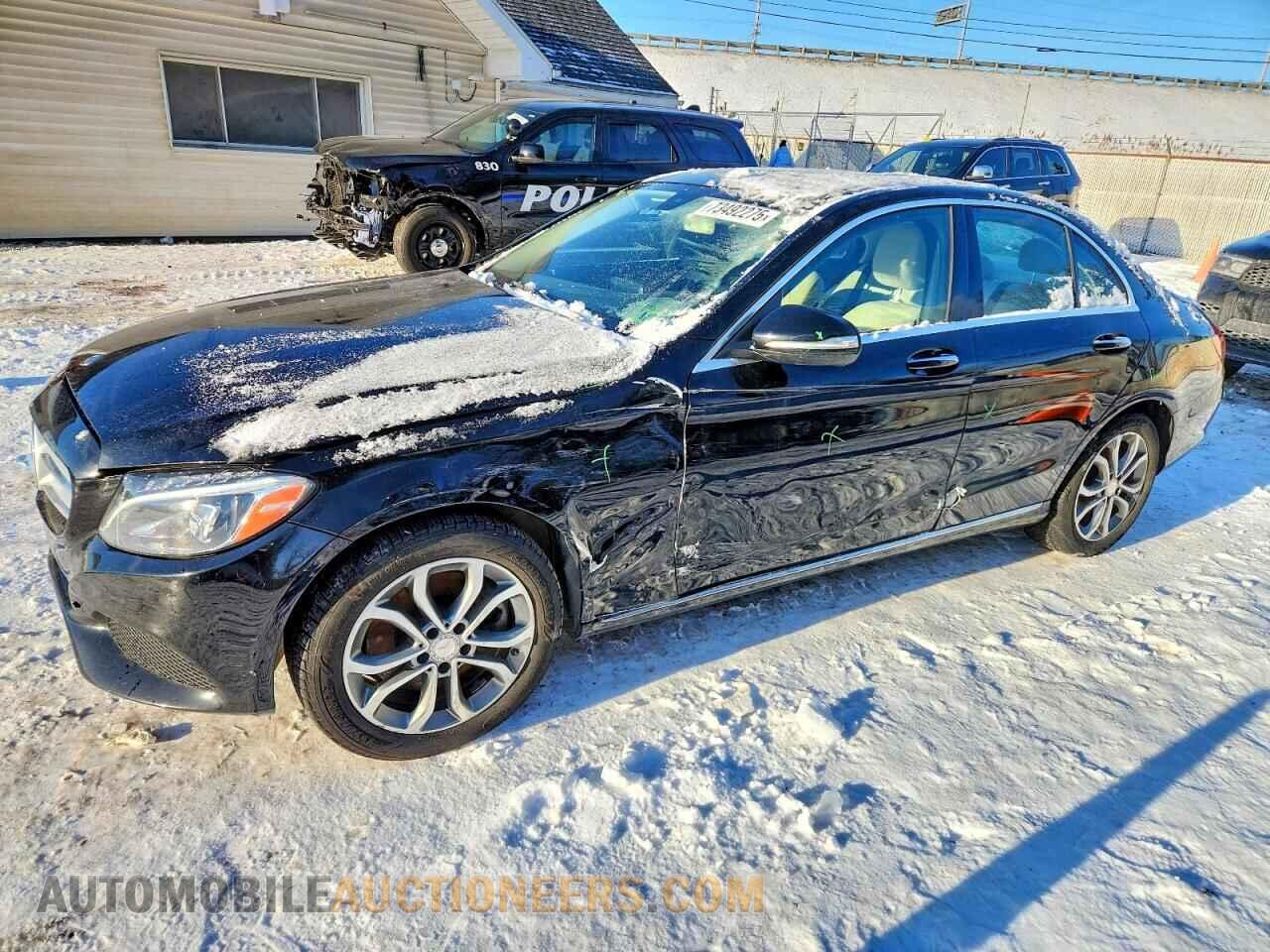 55SWF4KB6FU033043 MERCEDES-BENZ C-CLASS 2015