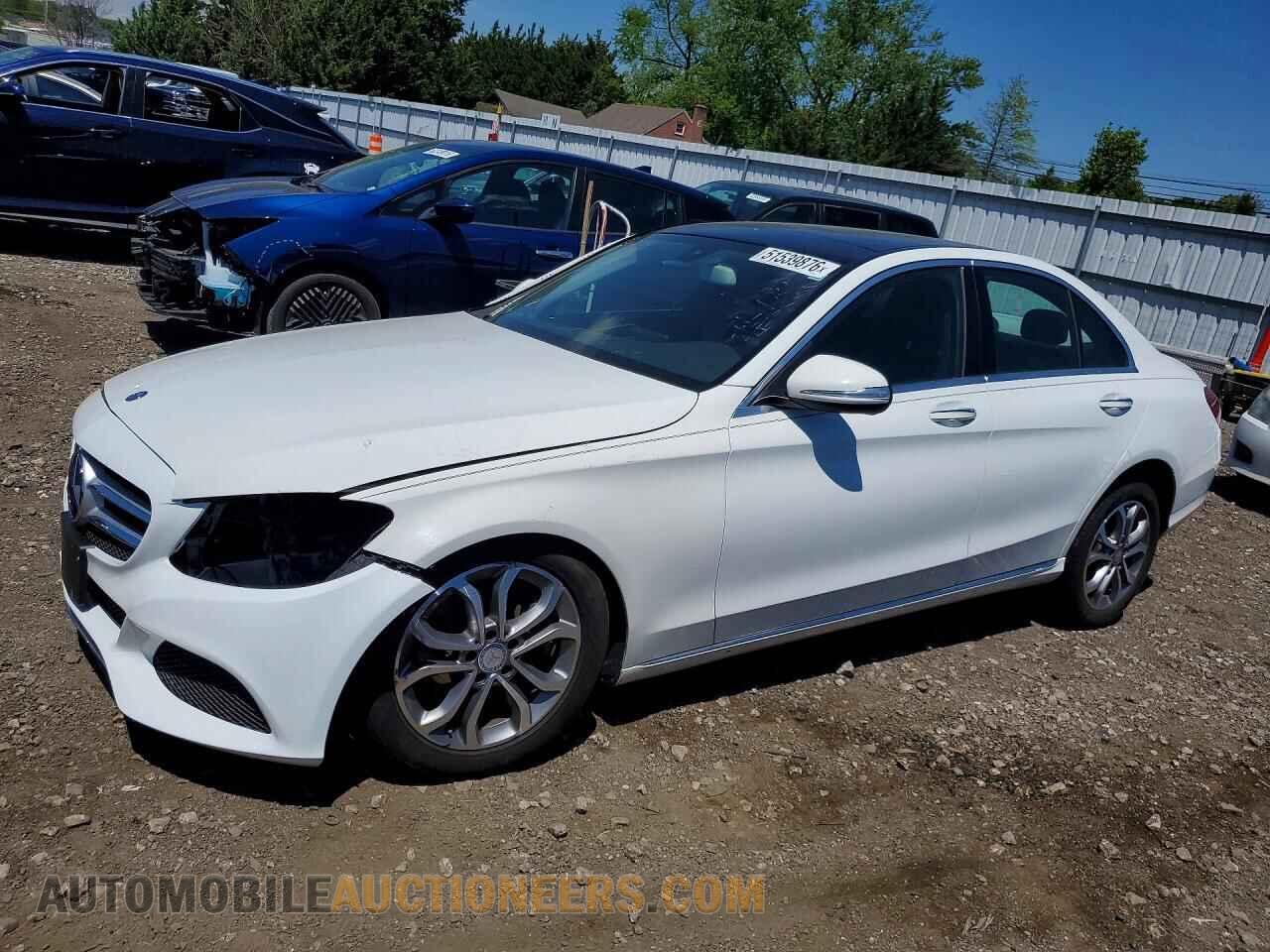 55SWF4KB6FU033687 MERCEDES-BENZ C-CLASS 2015
