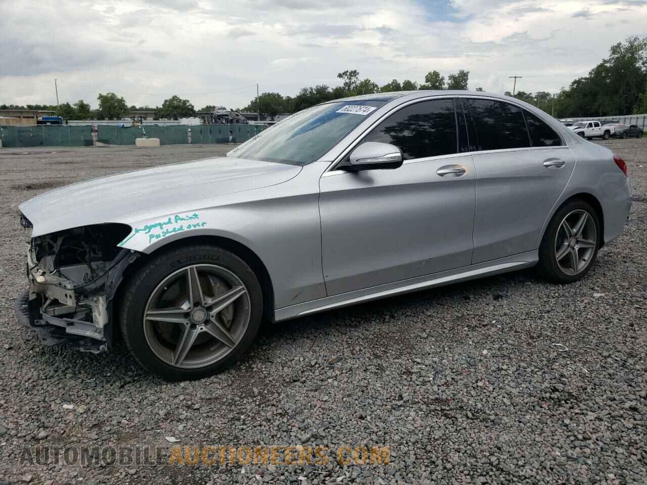 55SWF4KB6FU033706 MERCEDES-BENZ C-CLASS 2015