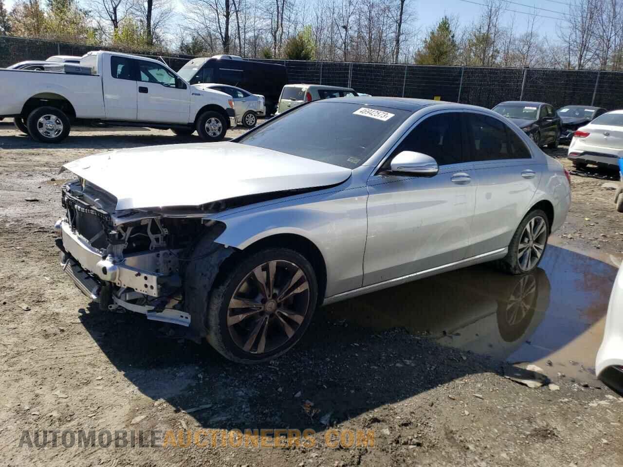 55SWF4KB6FU036993 MERCEDES-BENZ C-CLASS 2015