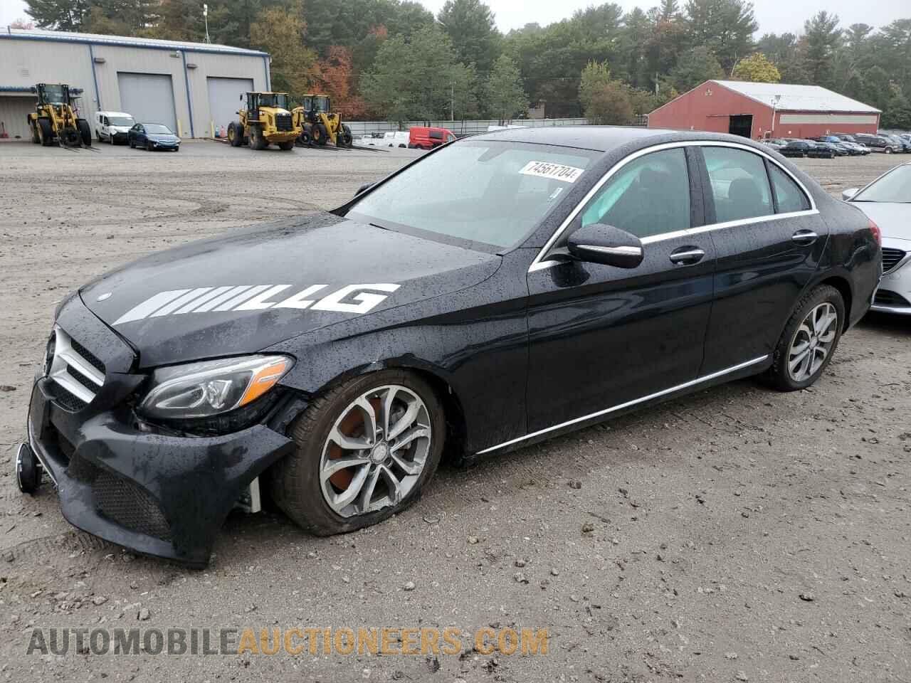 55SWF4KB6FU038498 MERCEDES-BENZ C-CLASS 2015