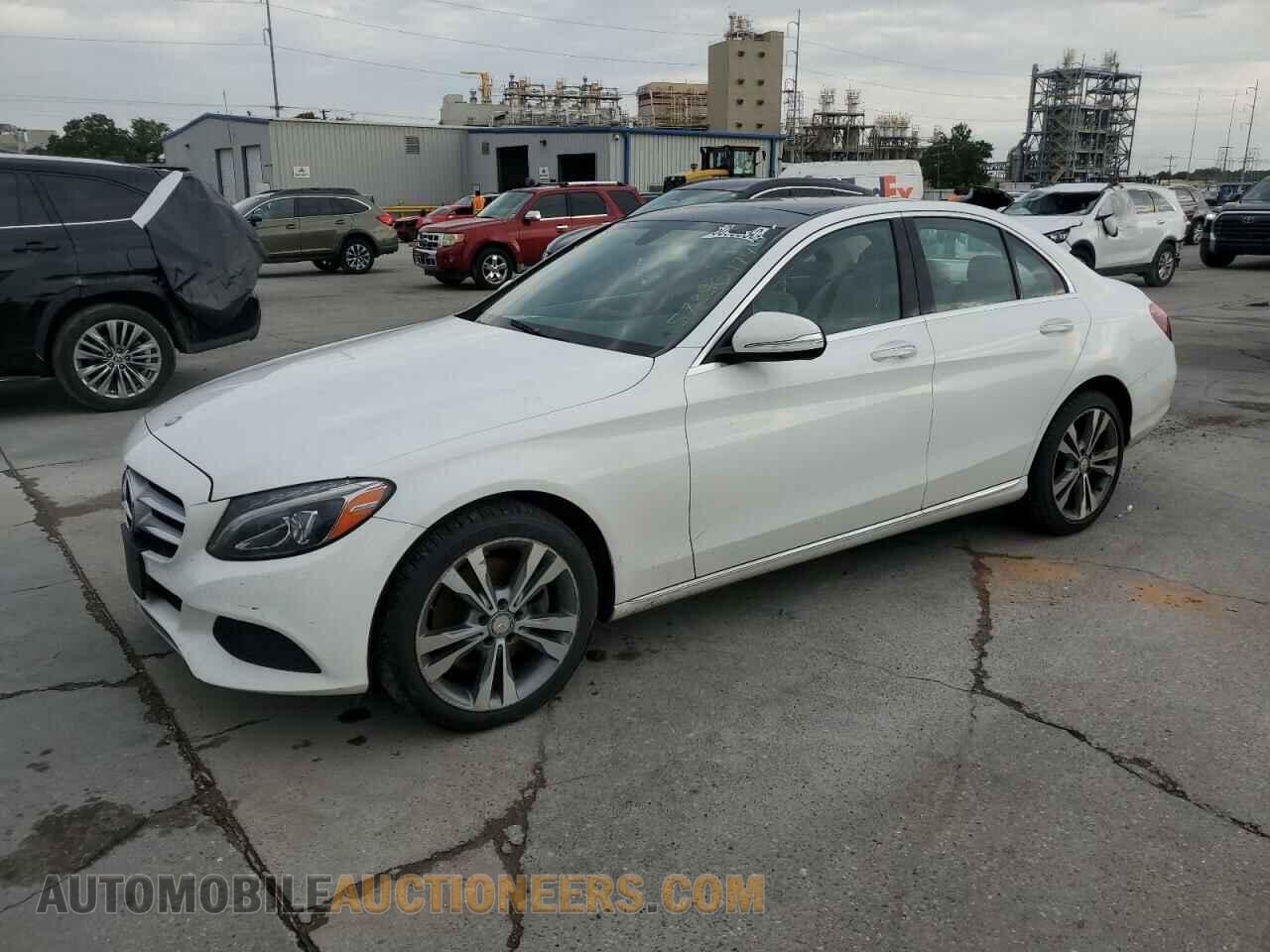 55SWF4KB6FU038744 MERCEDES-BENZ C-CLASS 2015