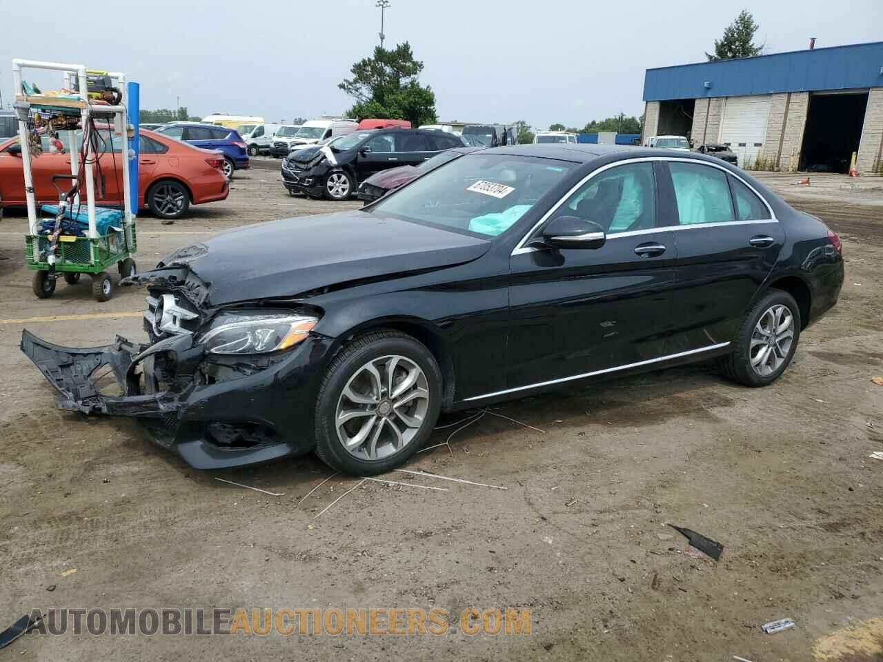55SWF4KB6FU050246 MERCEDES-BENZ C-CLASS 2015