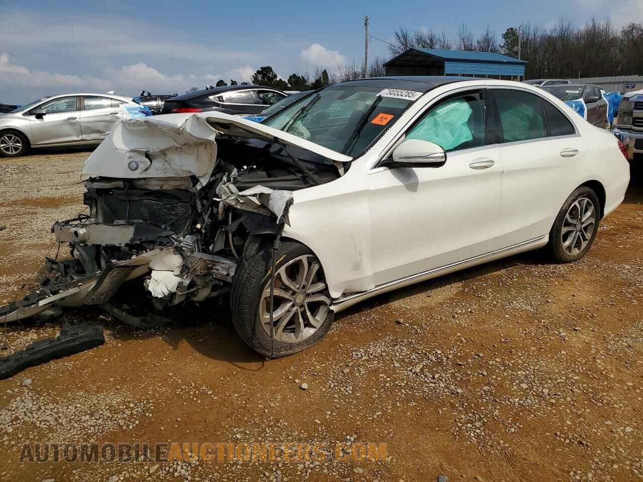 55SWF4KB6FU060808 MERCEDES-BENZ C-CLASS 2015