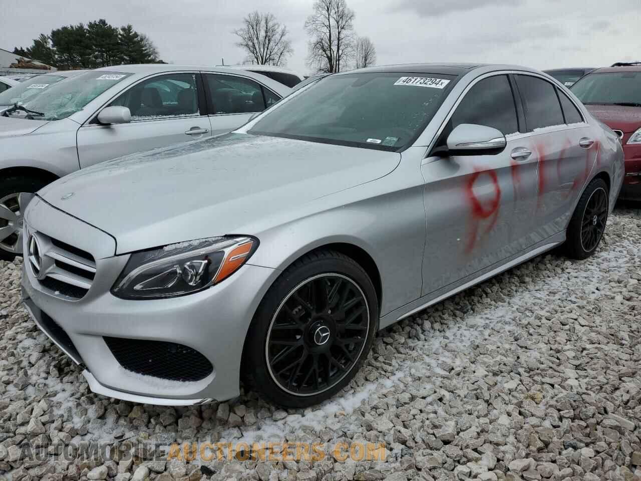 55SWF4KB6FU076894 MERCEDES-BENZ C-CLASS 2015