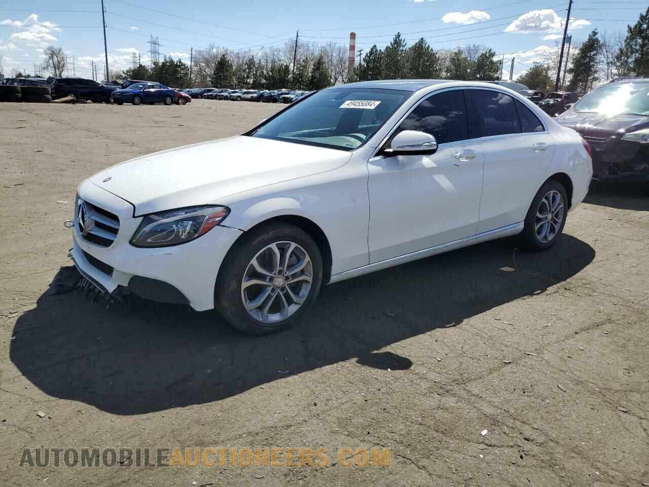 55SWF4KB6FU080573 MERCEDES-BENZ C-CLASS 2015