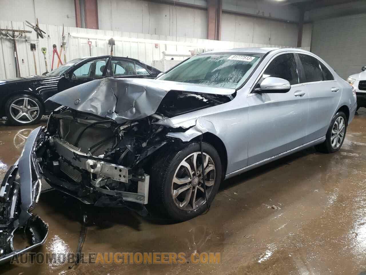 55SWF4KB6FU080668 MERCEDES-BENZ C-CLASS 2015