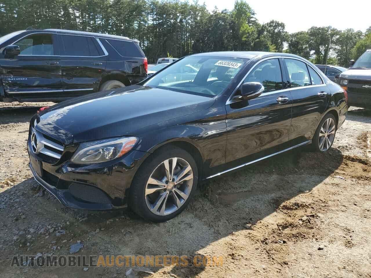 55SWF4KB6FU084249 MERCEDES-BENZ C-CLASS 2015