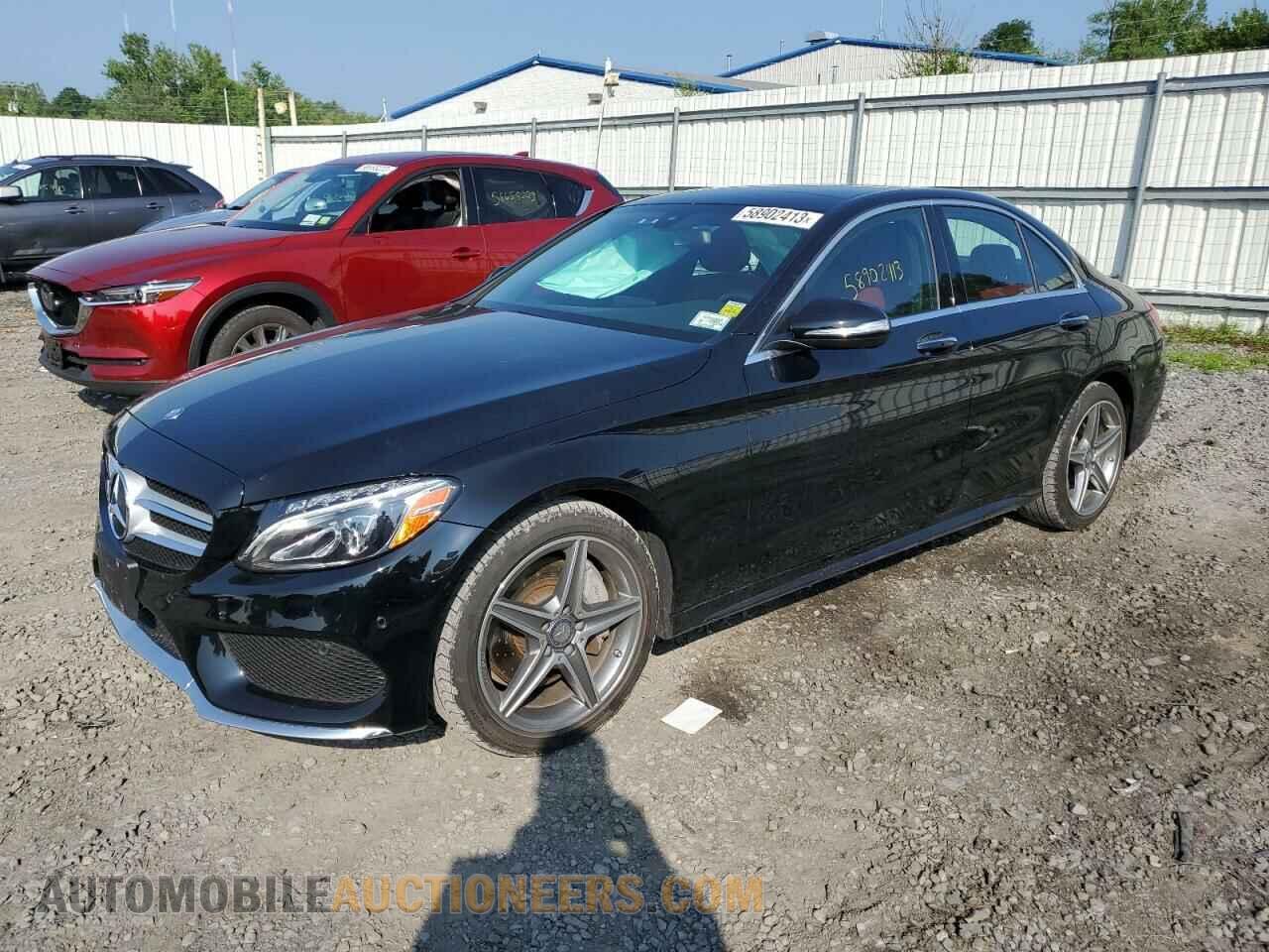 55SWF4KB6FU094909 MERCEDES-BENZ C-CLASS 2015