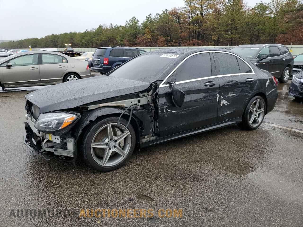 55SWF4KB6GU122239 MERCEDES-BENZ C-CLASS 2016