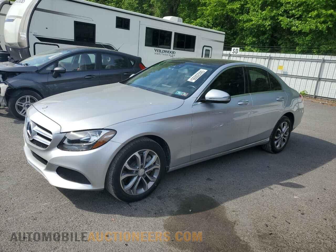 55SWF4KB6HU208376 MERCEDES-BENZ C-CLASS 2017