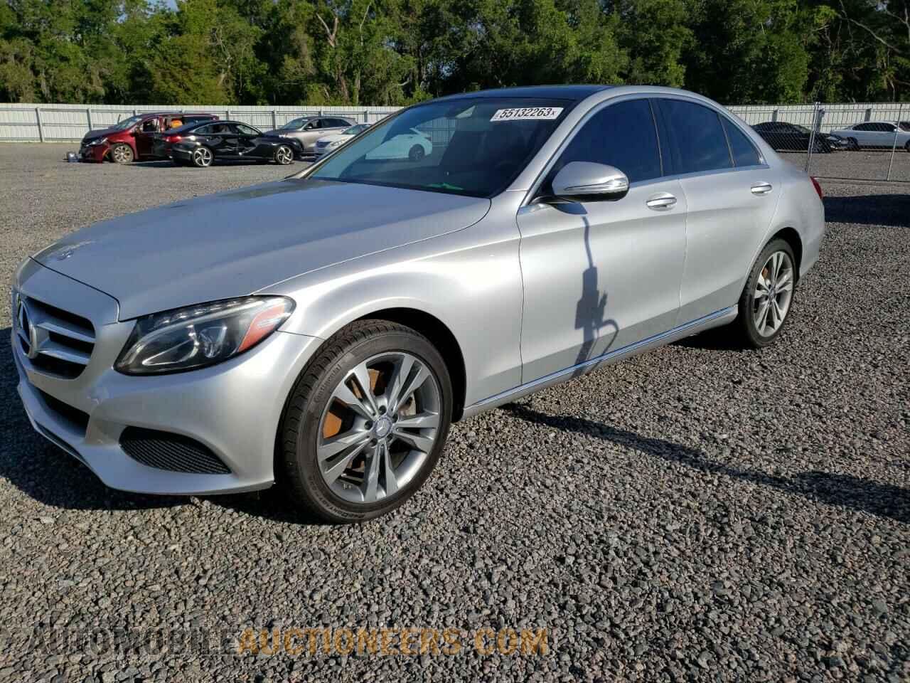 55SWF4KB7FU000424 MERCEDES-BENZ C-CLASS 2015