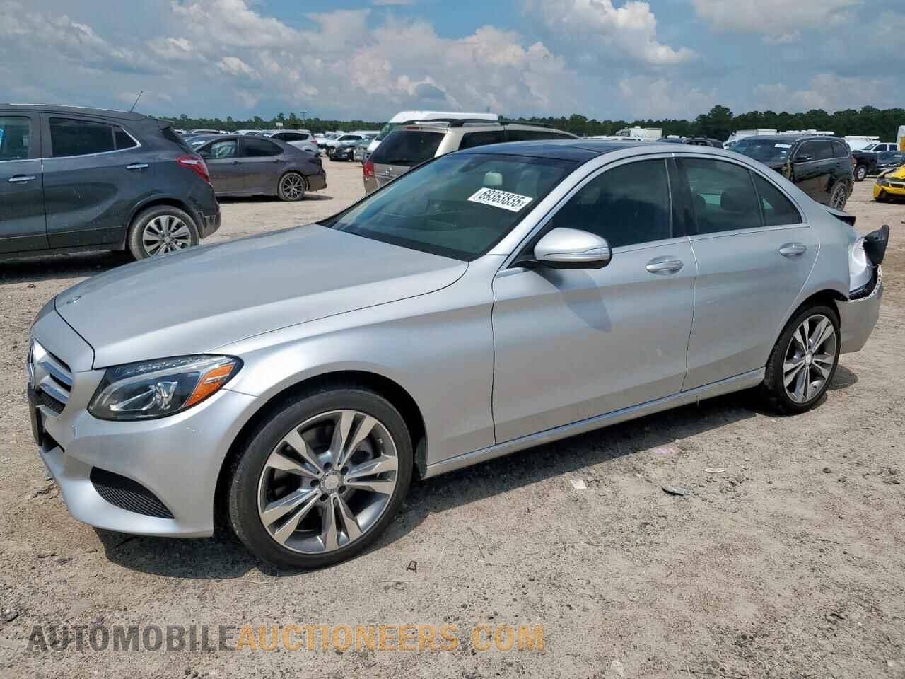 55SWF4KB7FU000567 MERCEDES-BENZ C-CLASS 2015