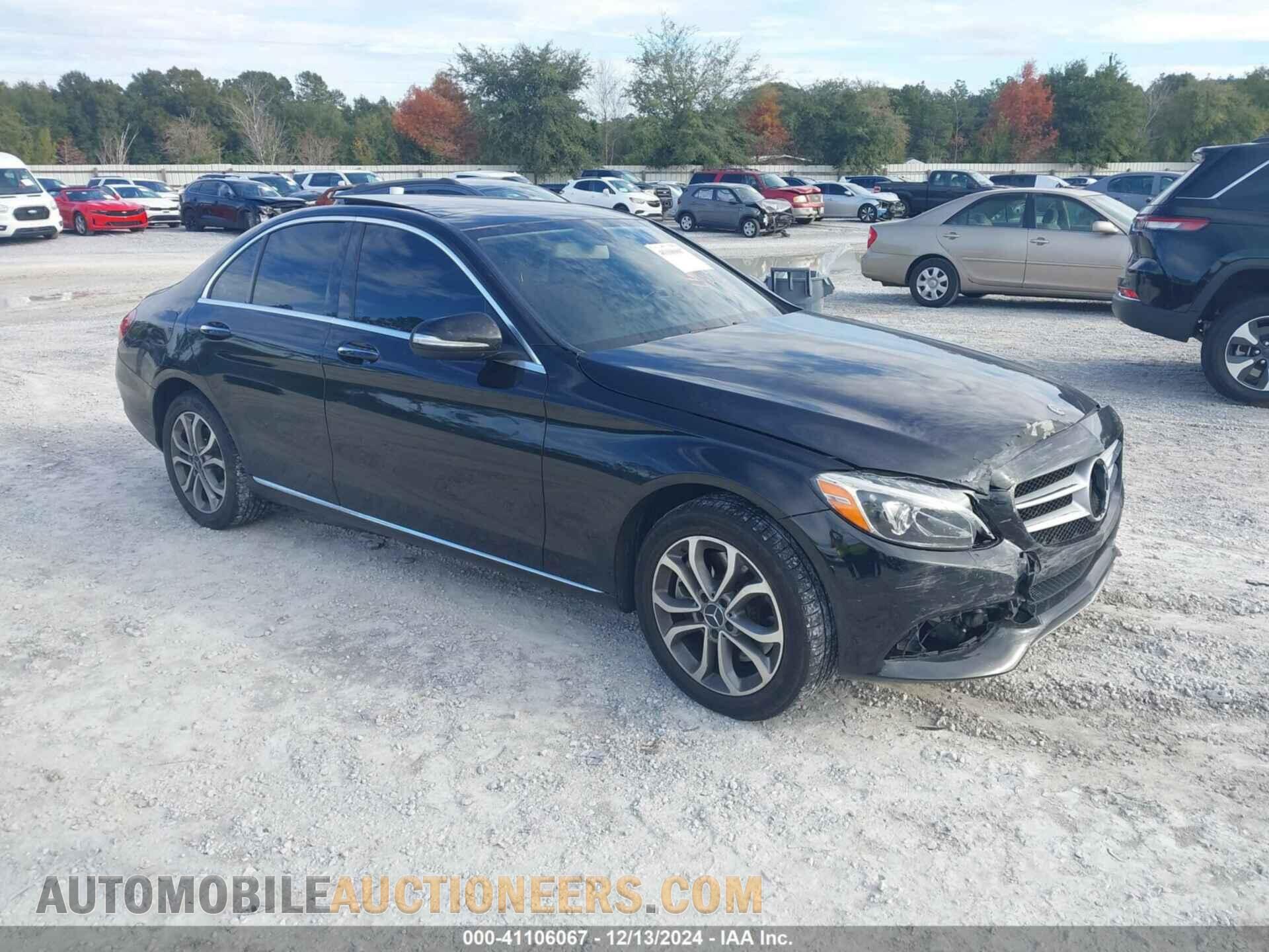 55SWF4KB7FU001086 MERCEDES-BENZ C 300 2015