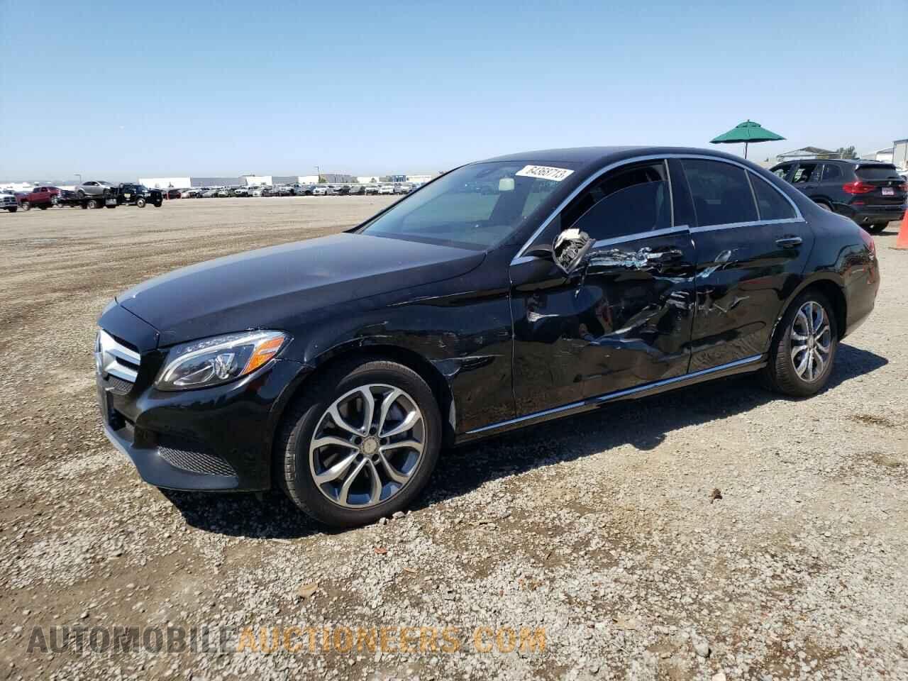 55SWF4KB7FU001900 MERCEDES-BENZ C-CLASS 2015