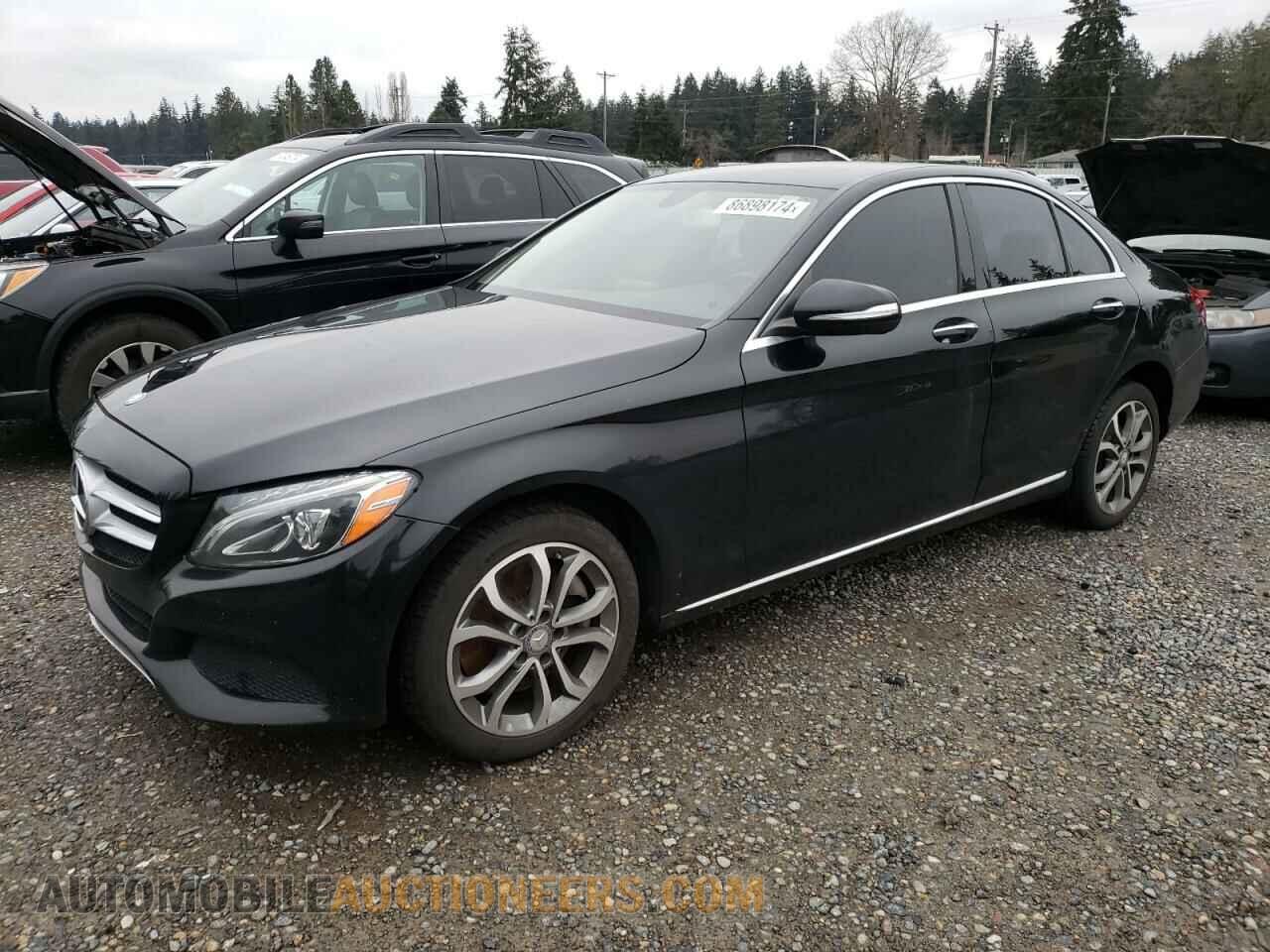 55SWF4KB7FU003310 MERCEDES-BENZ C-CLASS 2015