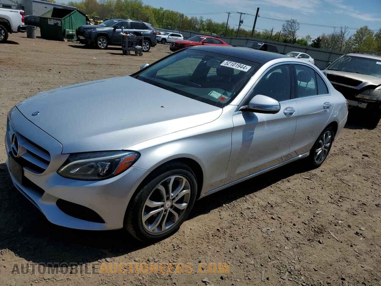 55SWF4KB7FU003405 MERCEDES-BENZ C-CLASS 2015