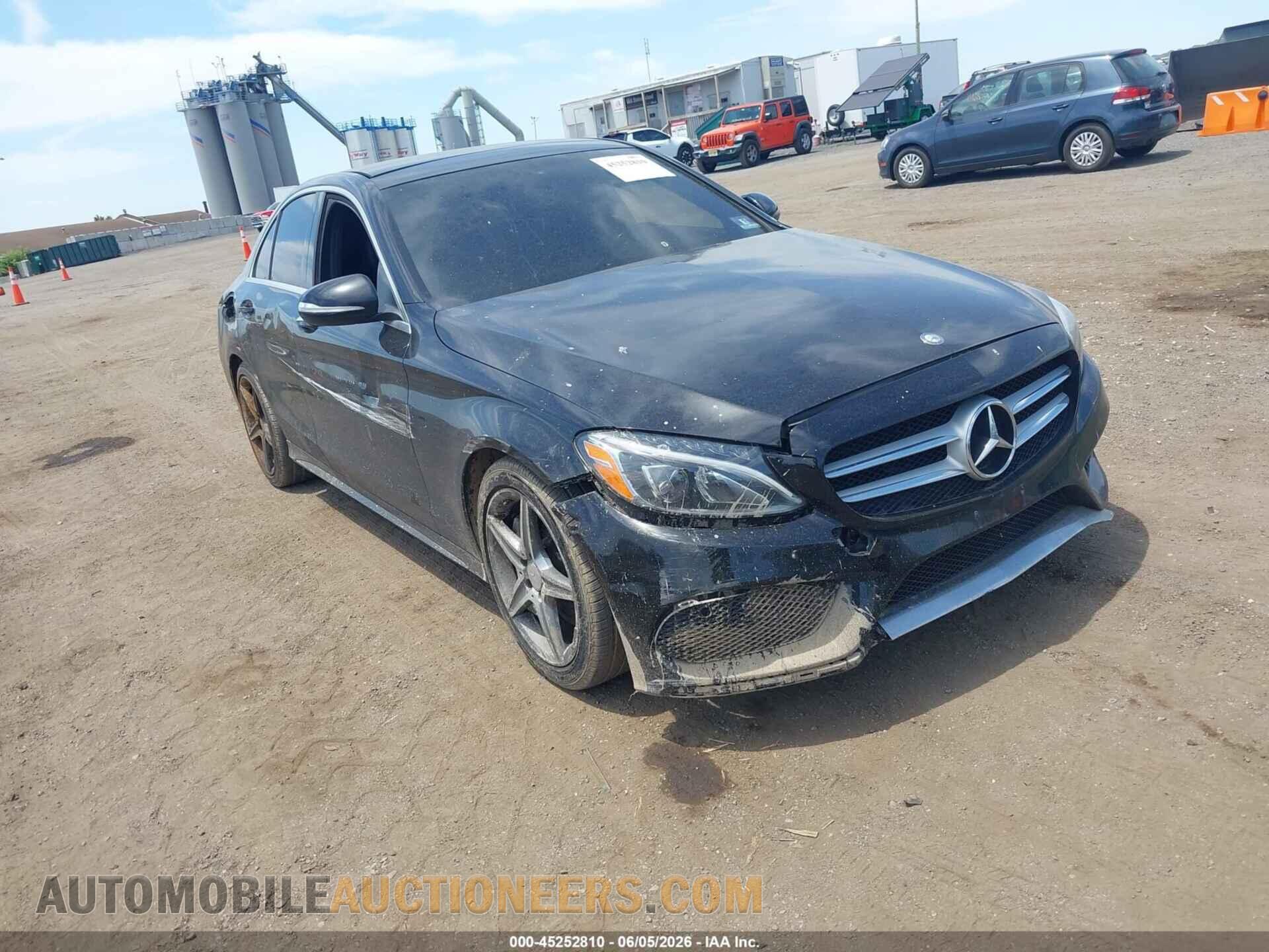 55SWF4KB7FU004828 MERCEDES-BENZ C 300 2015