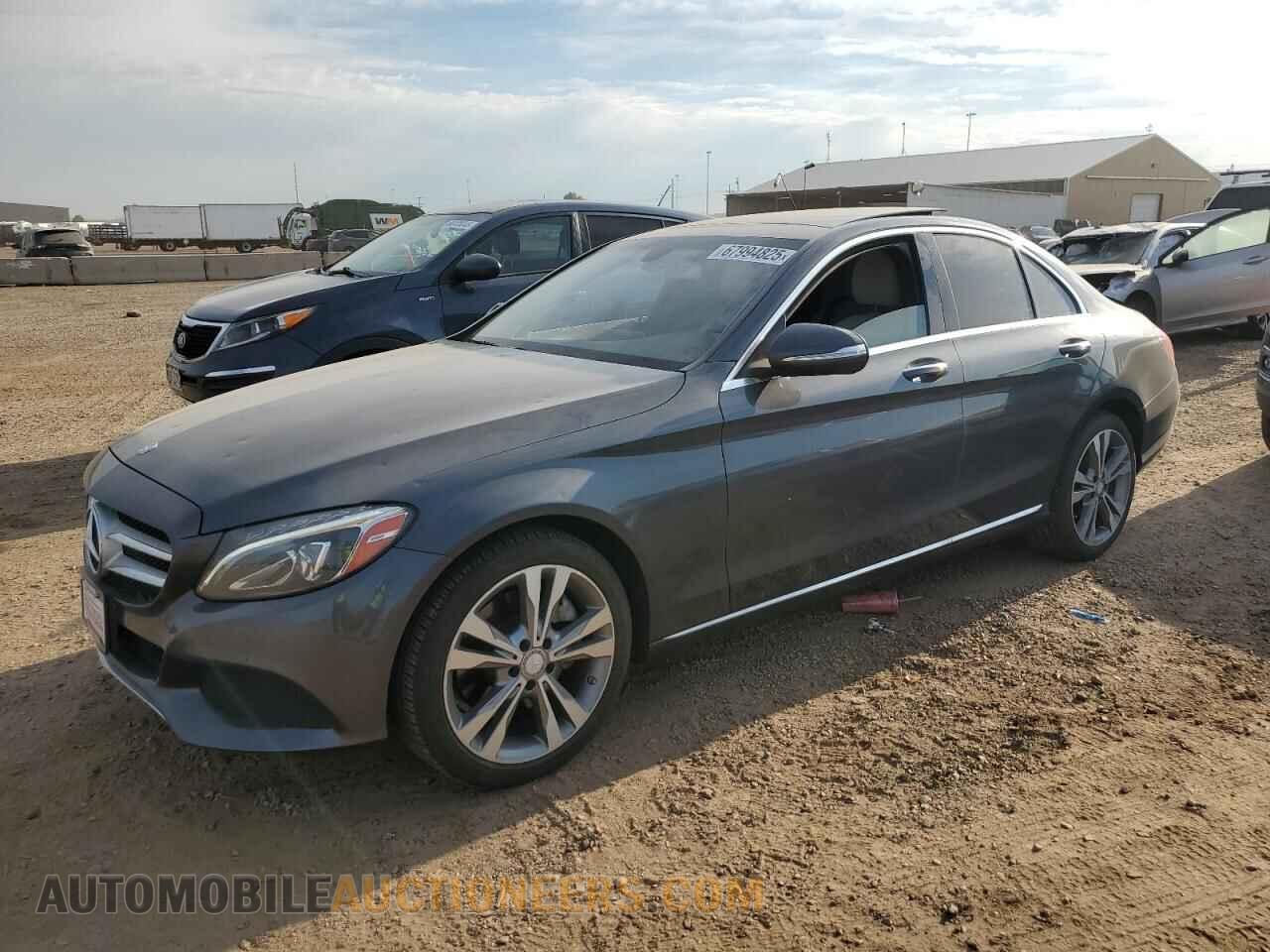55SWF4KB7FU007177 MERCEDES-BENZ C-CLASS 2015