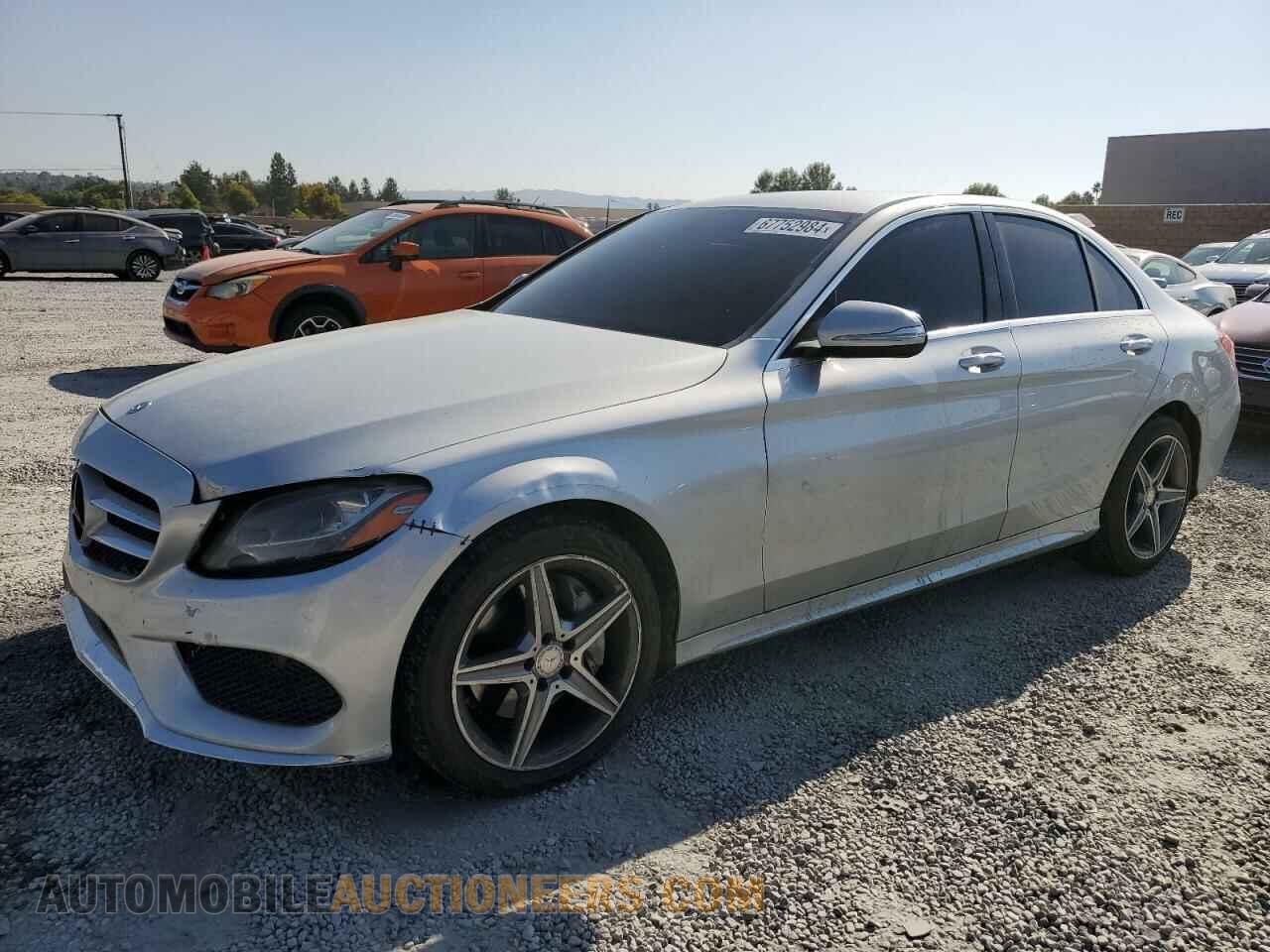 55SWF4KB7FU007437 MERCEDES-BENZ C-CLASS 2015