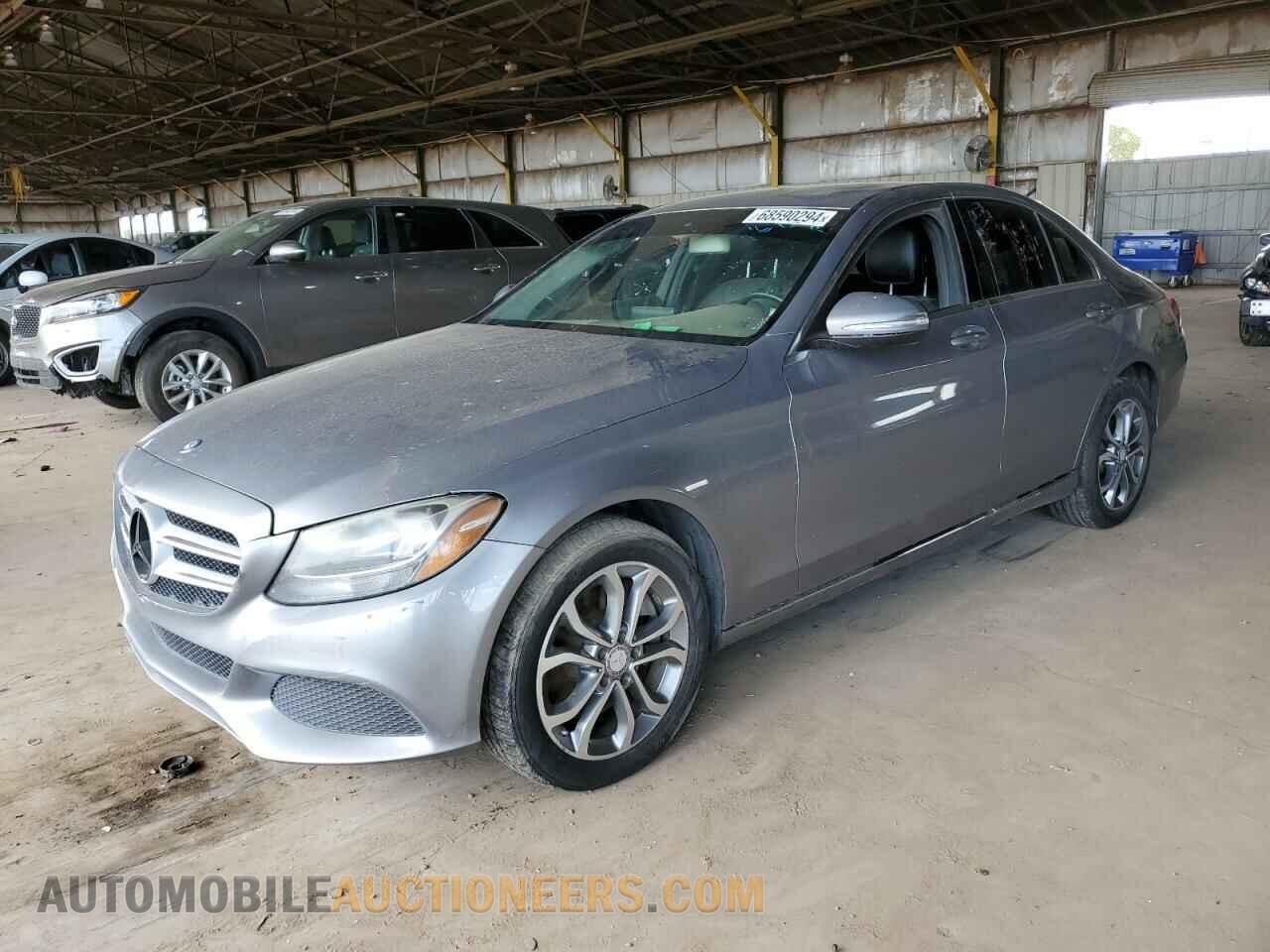 55SWF4KB7FU007485 MERCEDES-BENZ C-CLASS 2015