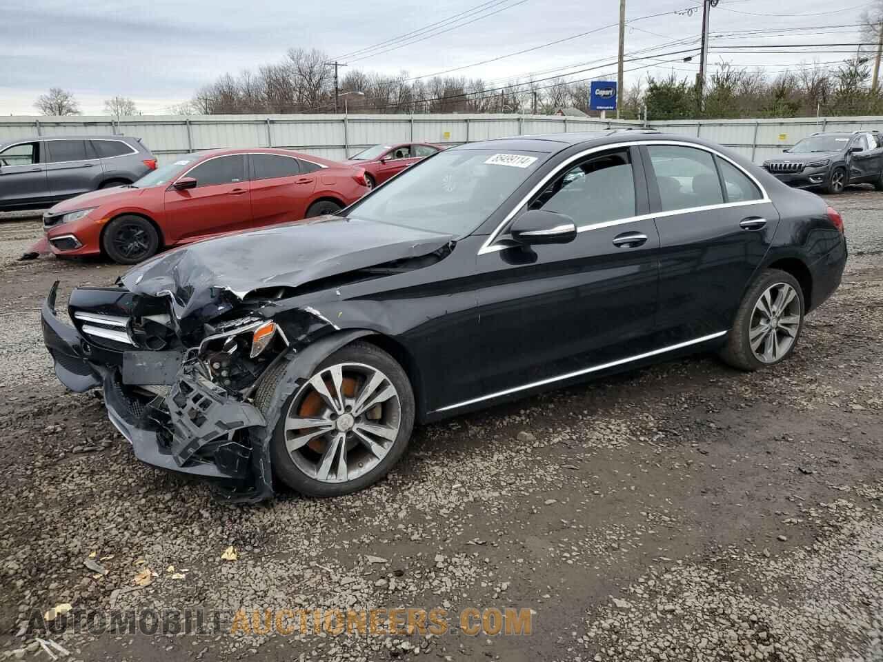 55SWF4KB7FU008524 MERCEDES-BENZ C-CLASS 2015