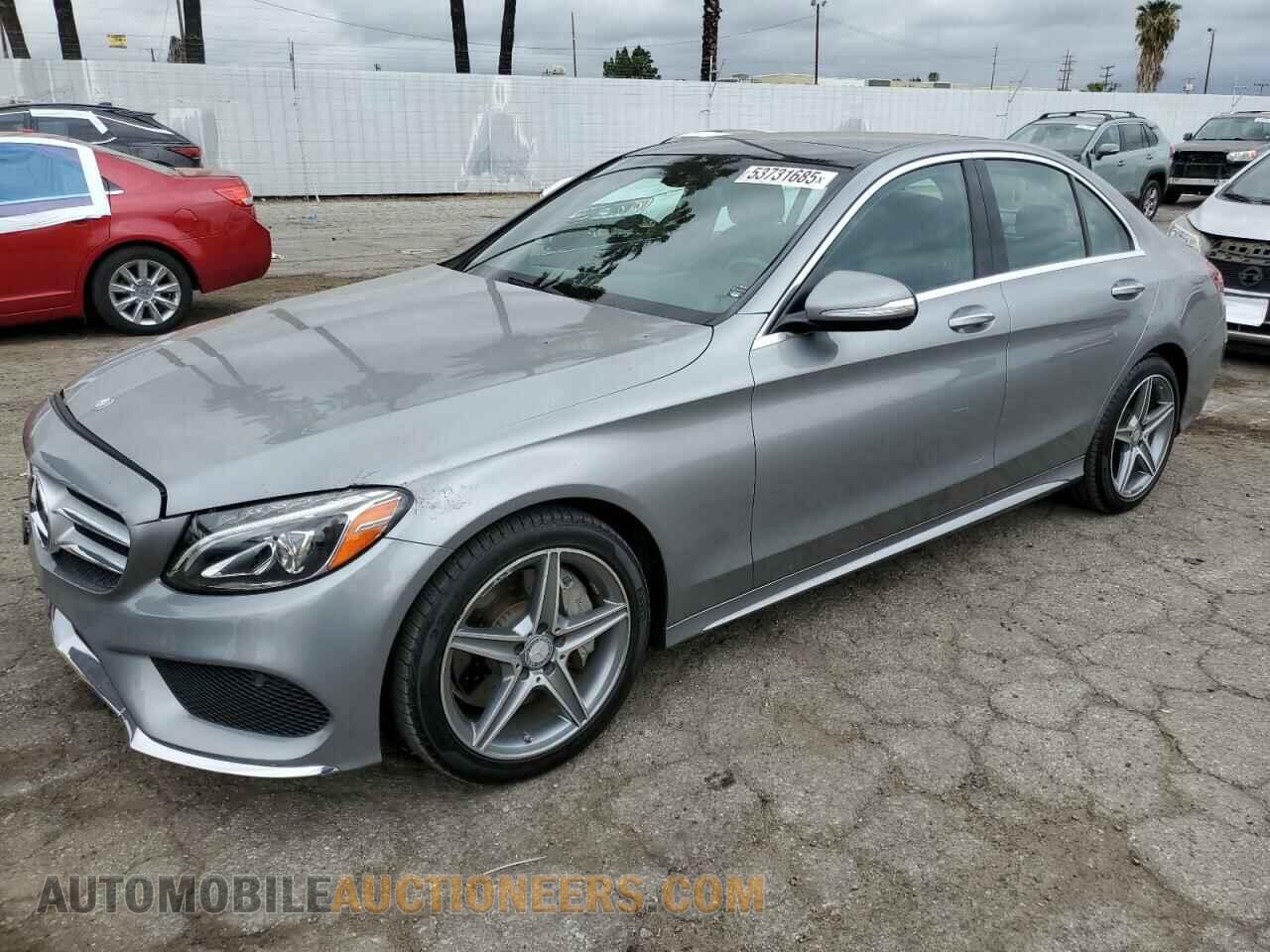 55SWF4KB7FU008832 MERCEDES-BENZ C-CLASS 2015