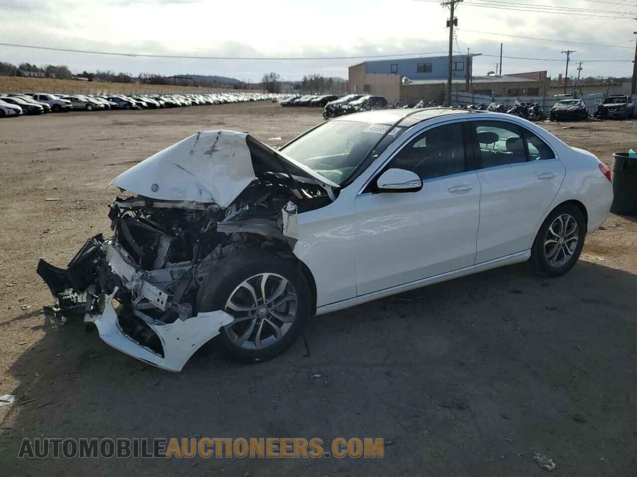 55SWF4KB7FU009074 MERCEDES-BENZ C-CLASS 2015