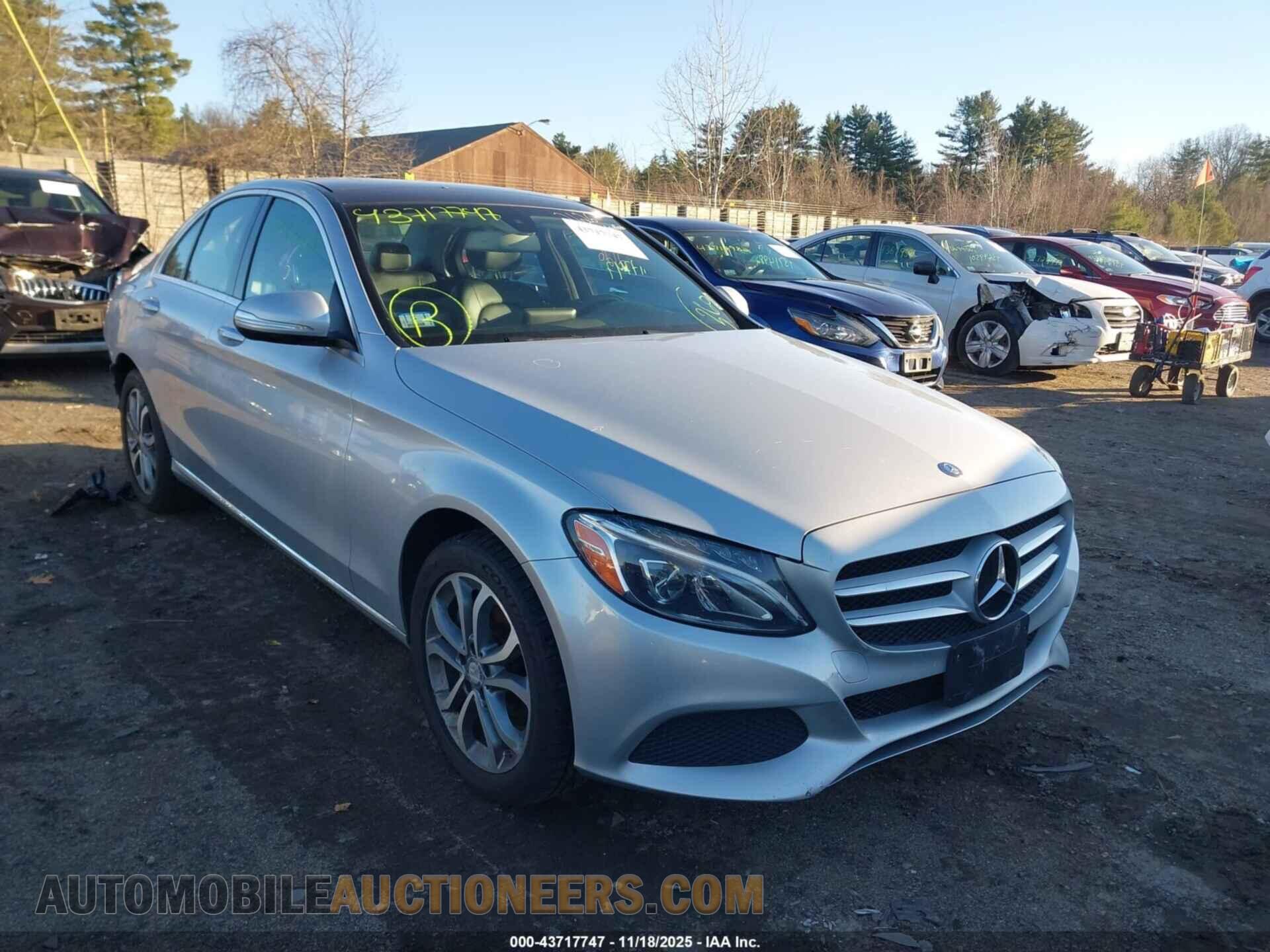55SWF4KB7FU009124 MERCEDES-BENZ C 300 2015
