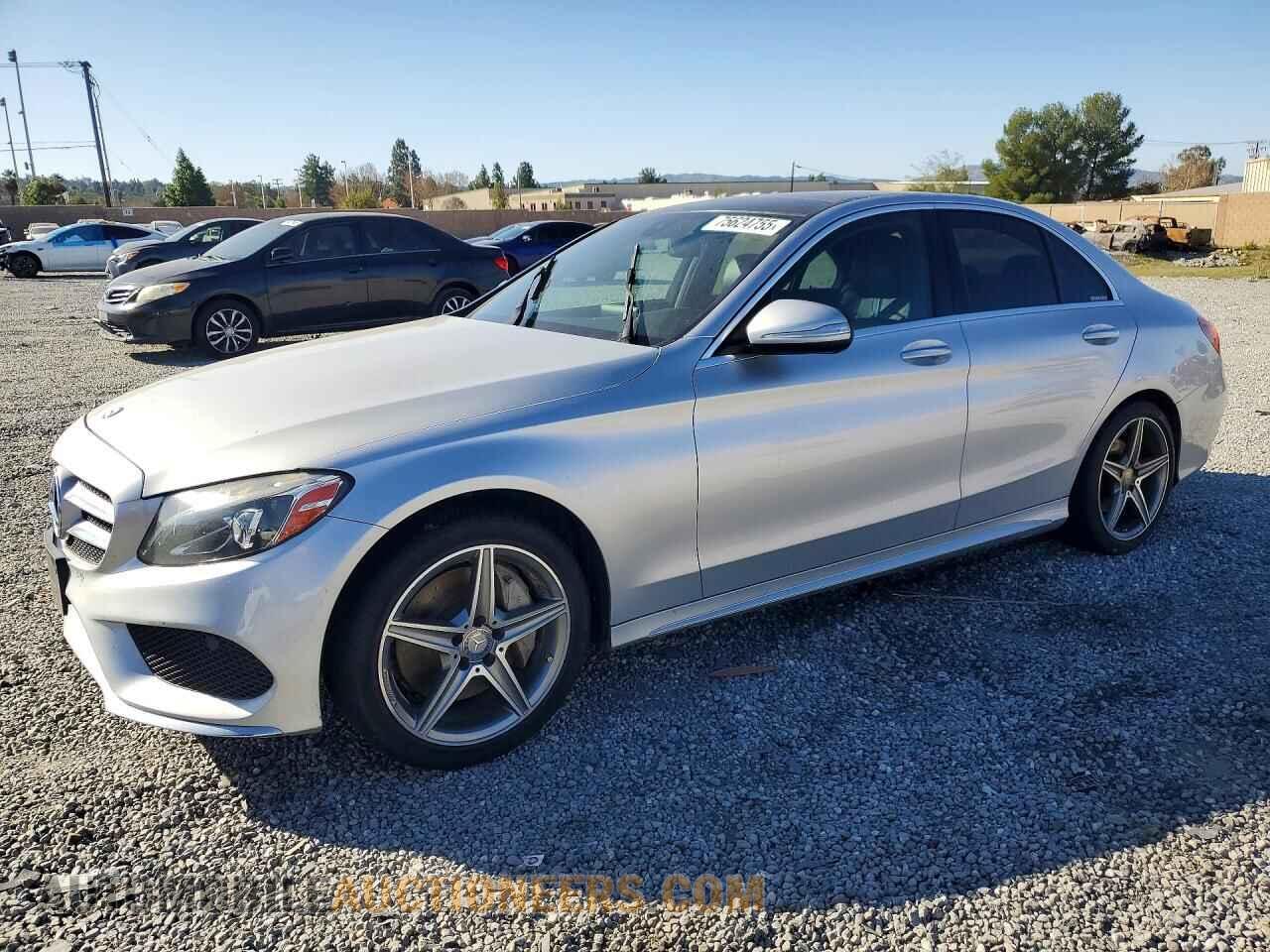 55SWF4KB7FU009530 MERCEDES-BENZ C-CLASS 2015