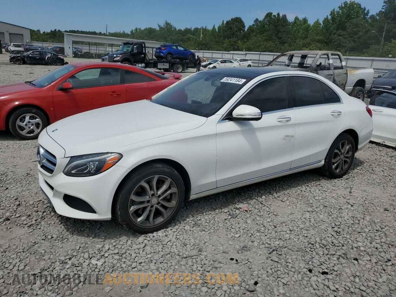 55SWF4KB7FU009737 MERCEDES-BENZ C-CLASS 2015