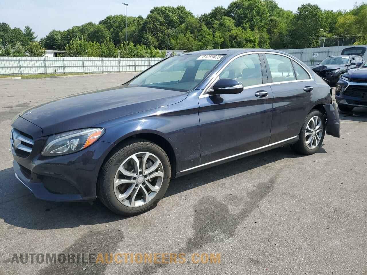 55SWF4KB7FU010662 MERCEDES-BENZ C-CLASS 2015