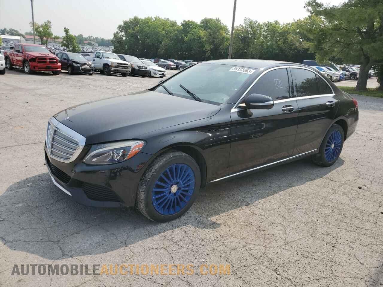 55SWF4KB7FU010905 MERCEDES-BENZ C-CLASS 2015
