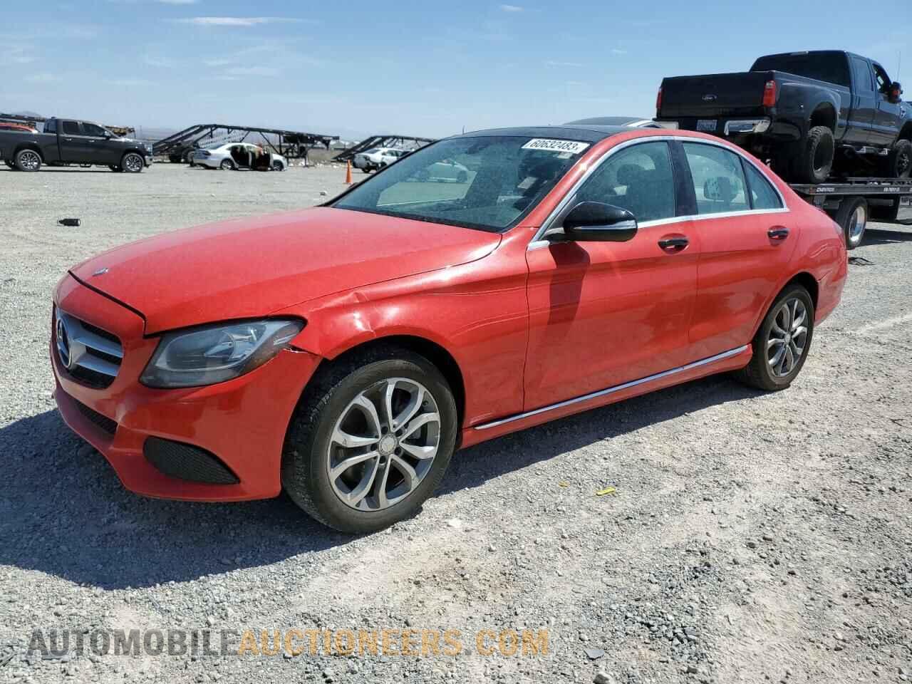 55SWF4KB7FU012329 MERCEDES-BENZ C-CLASS 2015
