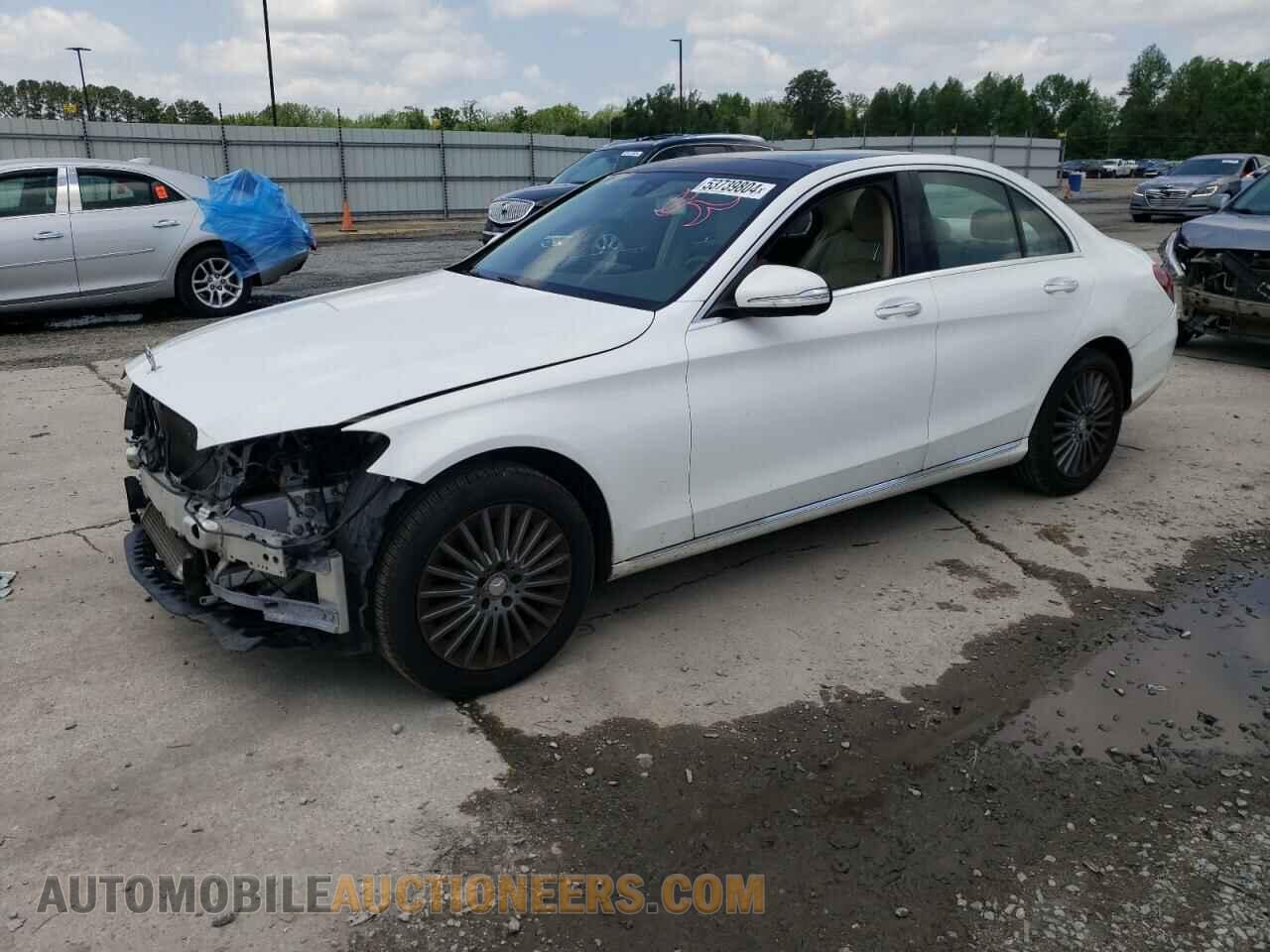55SWF4KB7FU013674 MERCEDES-BENZ C-CLASS 2015