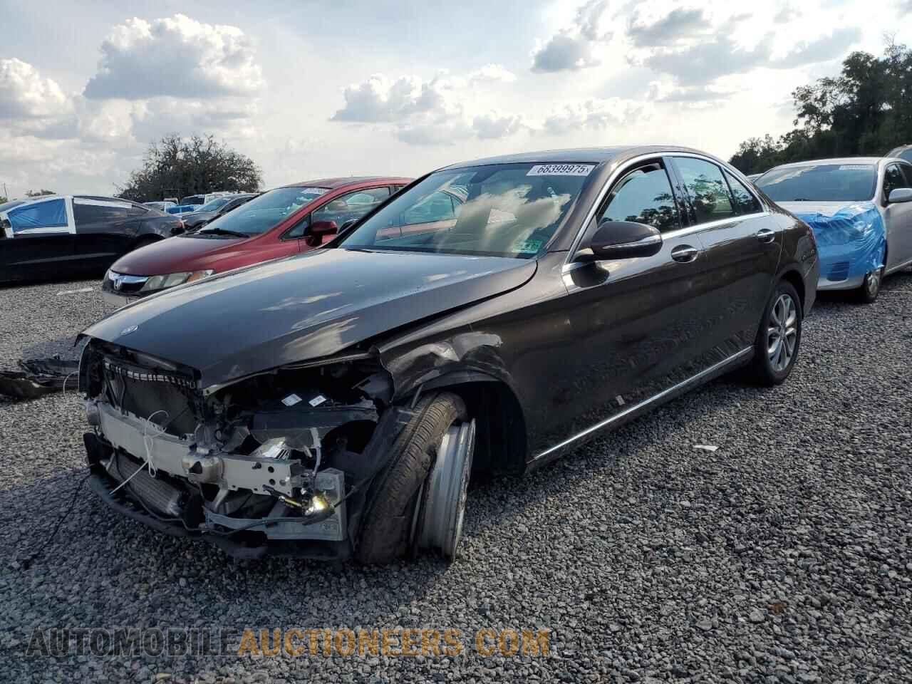 55SWF4KB7FU014727 MERCEDES-BENZ C-CLASS 2015
