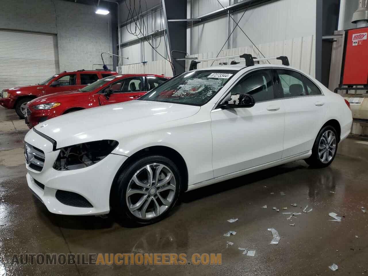 55SWF4KB7FU015277 MERCEDES-BENZ C-CLASS 2015