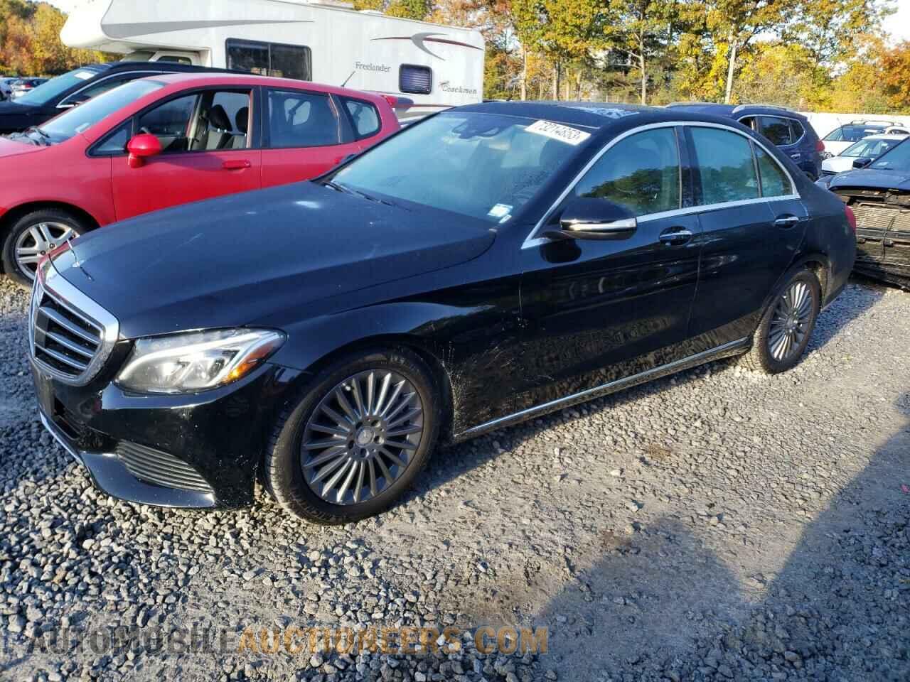 55SWF4KB7FU015585 MERCEDES-BENZ C-CLASS 2015