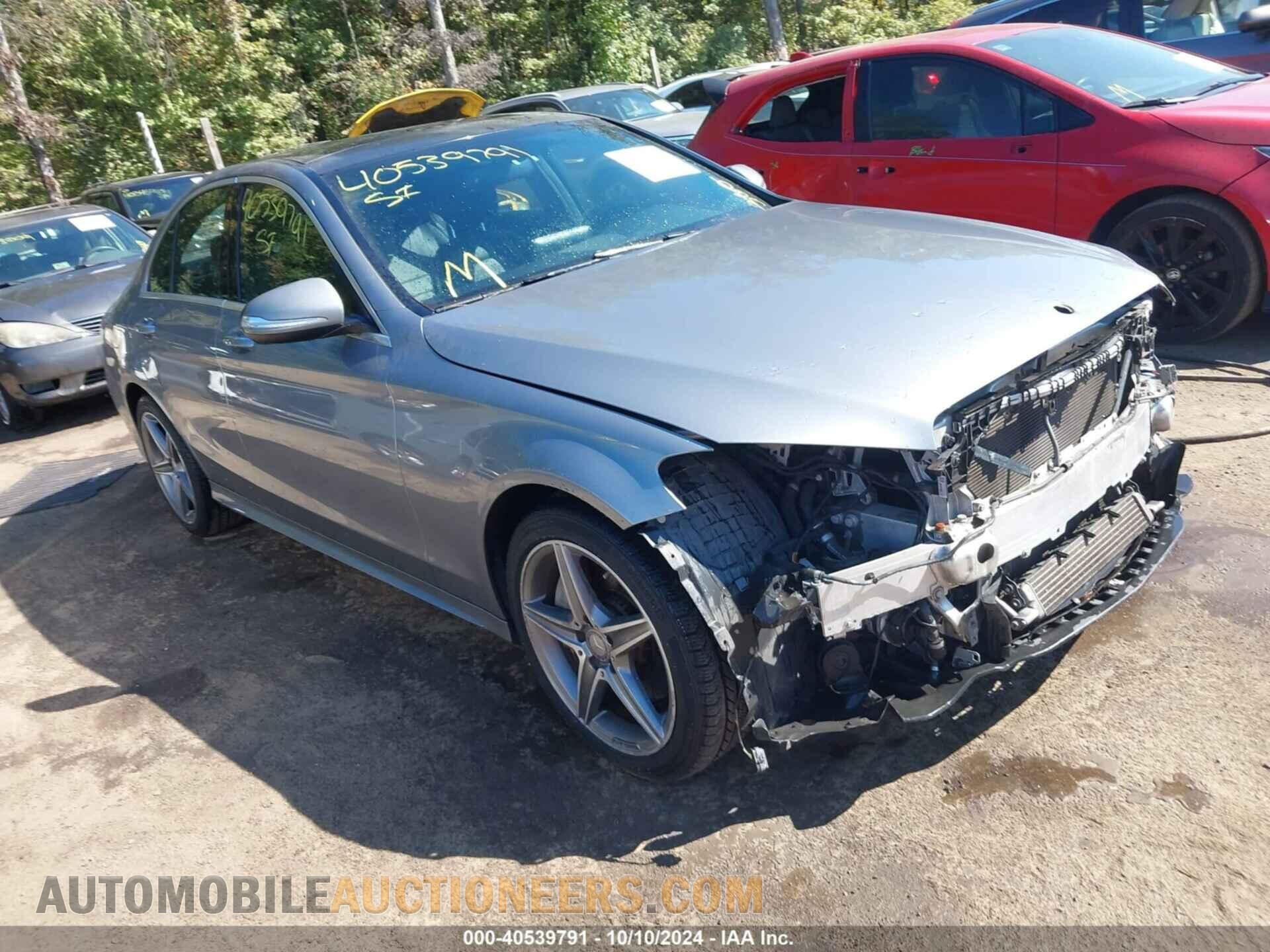 55SWF4KB7FU015599 MERCEDES-BENZ C 300 2015