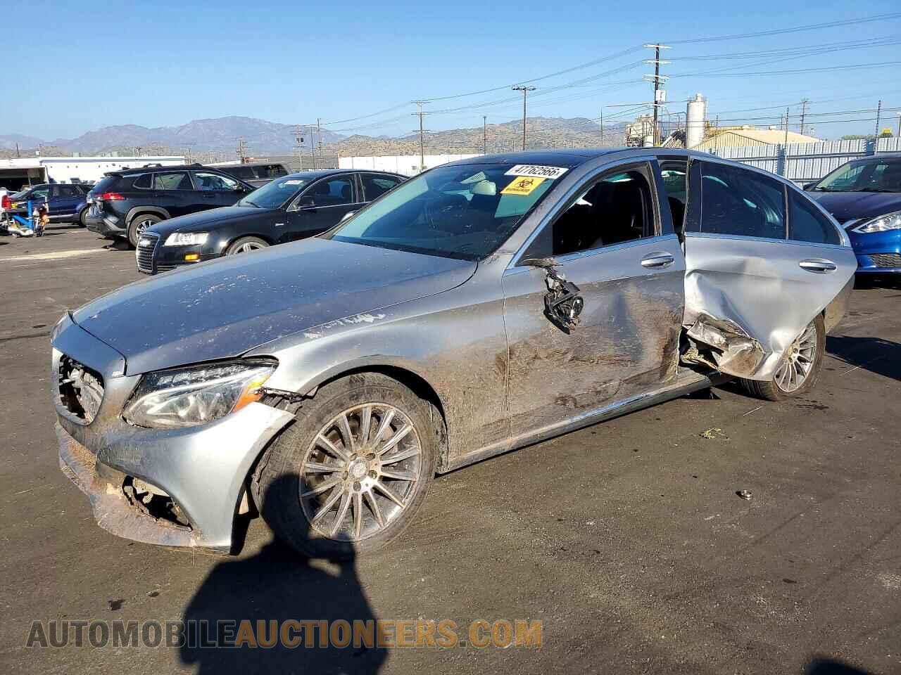 55SWF4KB7FU015652 MERCEDES-BENZ C-CLASS 2015