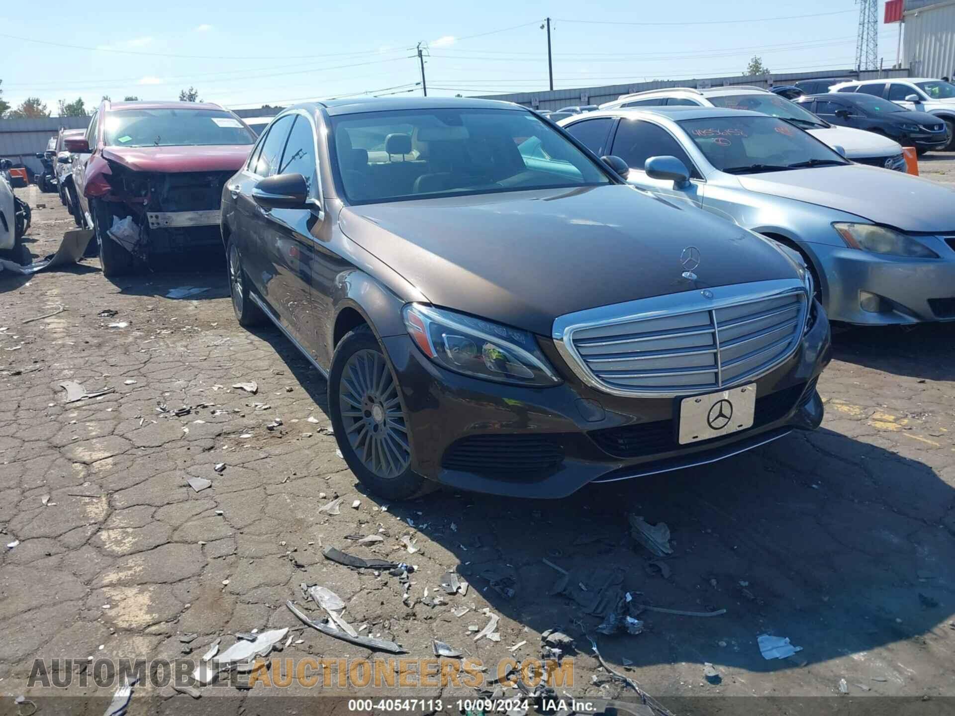 55SWF4KB7FU016302 MERCEDES-BENZ C 300 2015