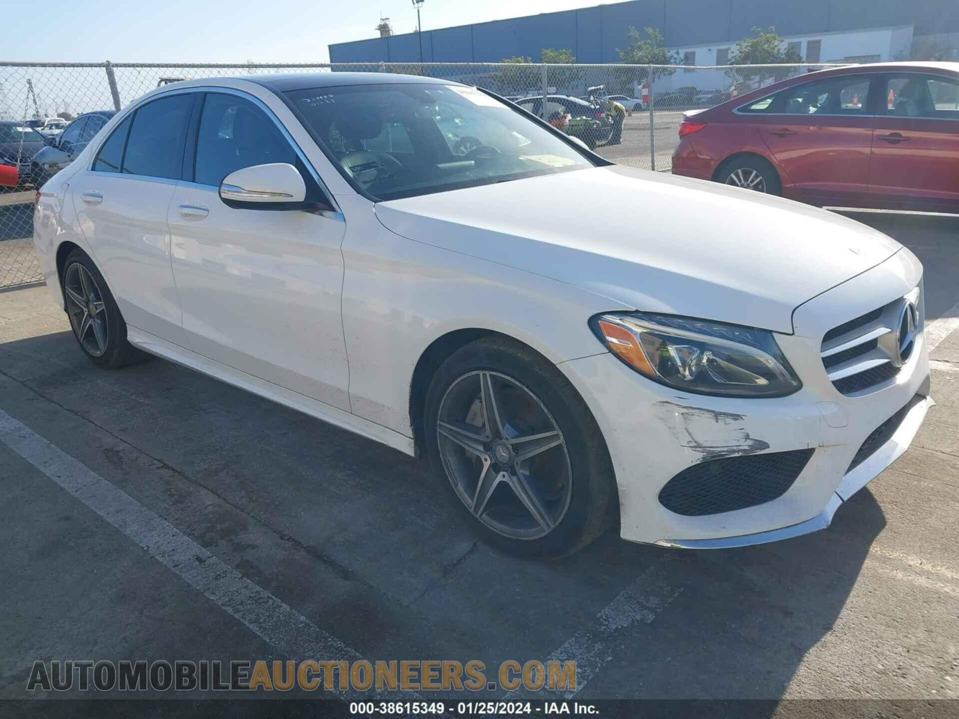 55SWF4KB7FU016364 MERCEDES-BENZ C 300 2015