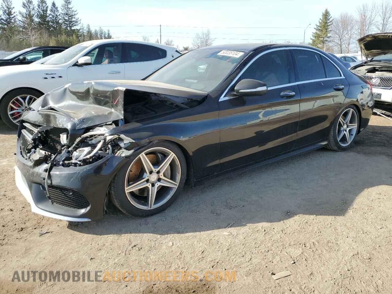 55SWF4KB7FU017045 MERCEDES-BENZ C-CLASS 2015