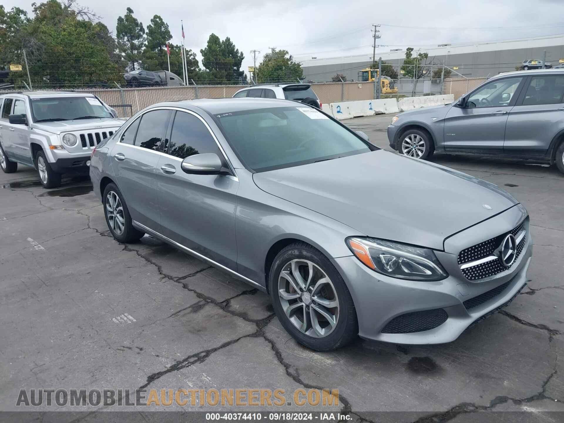 55SWF4KB7FU019040 MERCEDES-BENZ C 300 2015