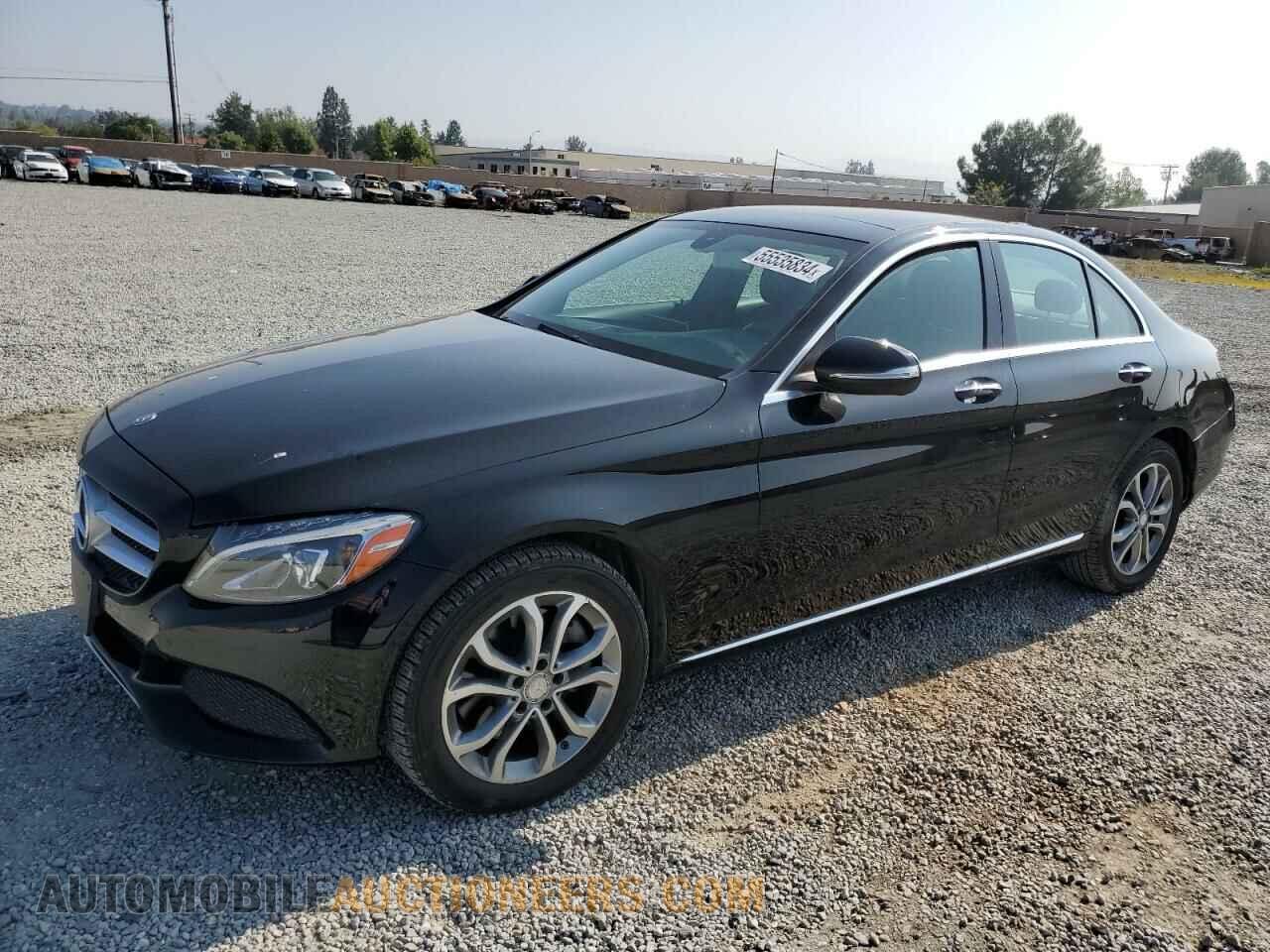 55SWF4KB7FU019202 MERCEDES-BENZ C-CLASS 2015